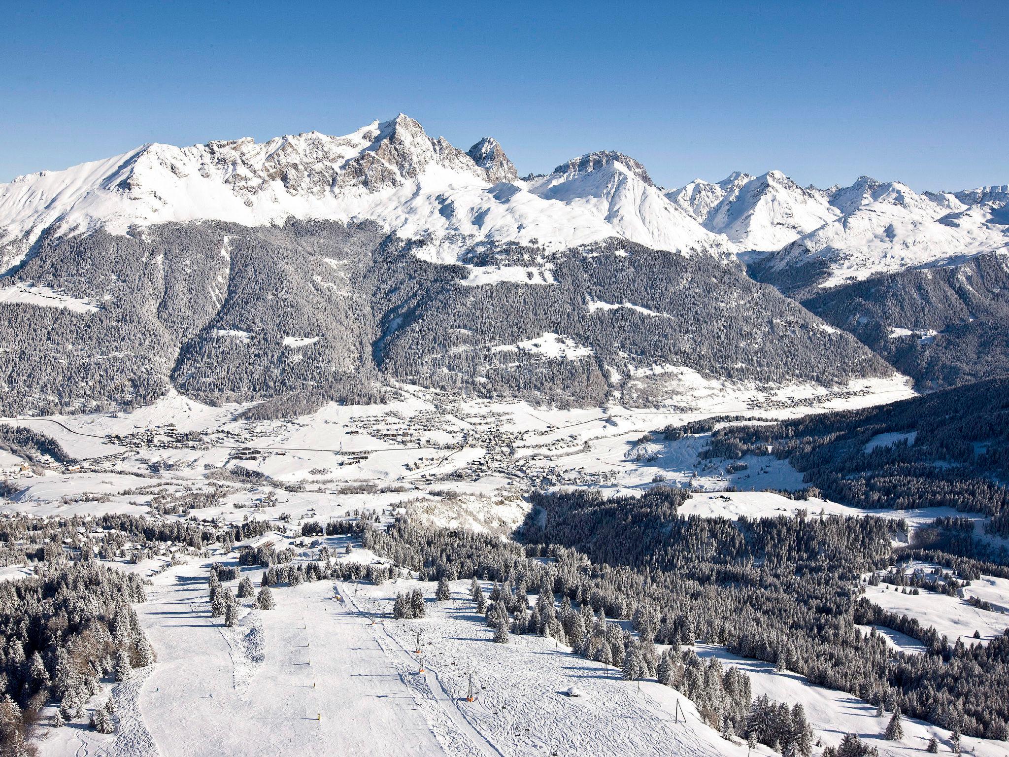 Foto 45 - Appartamento con 2 camere da letto a Surses con vista sulle montagne