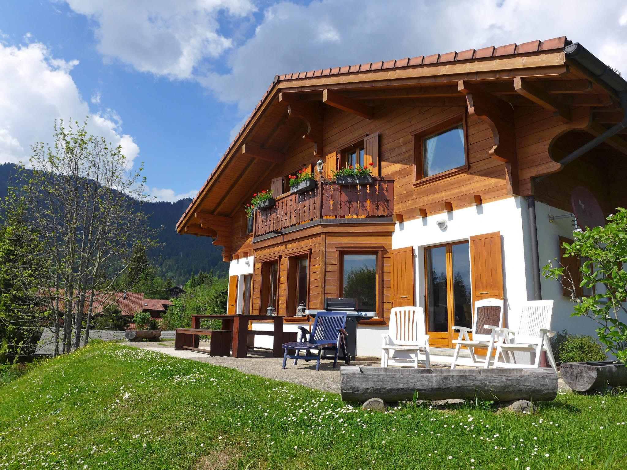 Foto 40 - Casa con 5 camere da letto a Ollon con giardino e vista sulle montagne