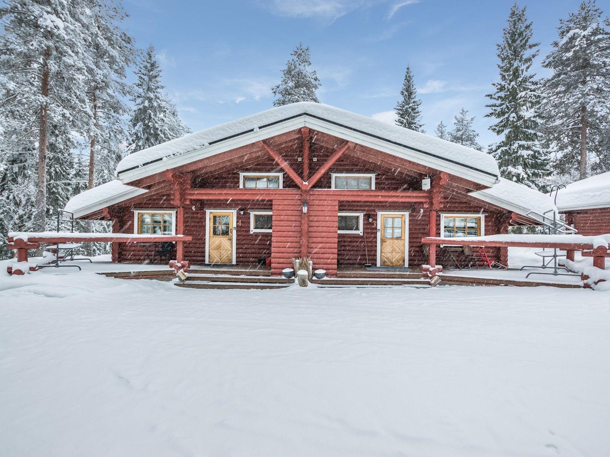 Foto 1 - Haus mit 1 Schlafzimmer in Puolanka mit sauna und blick auf die berge