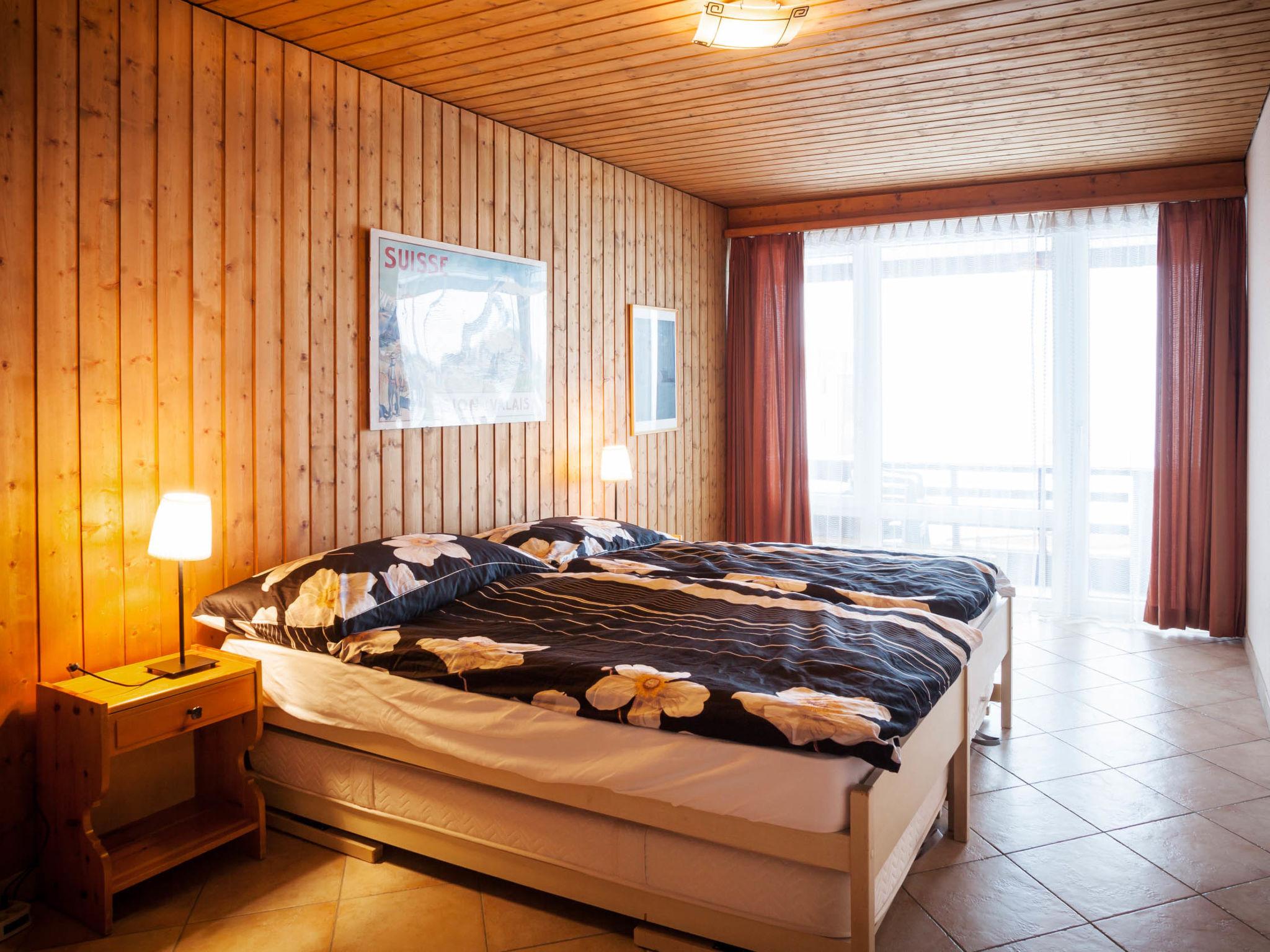 Foto 4 - Appartamento con 1 camera da letto a Vex con piscina e vista sulle montagne