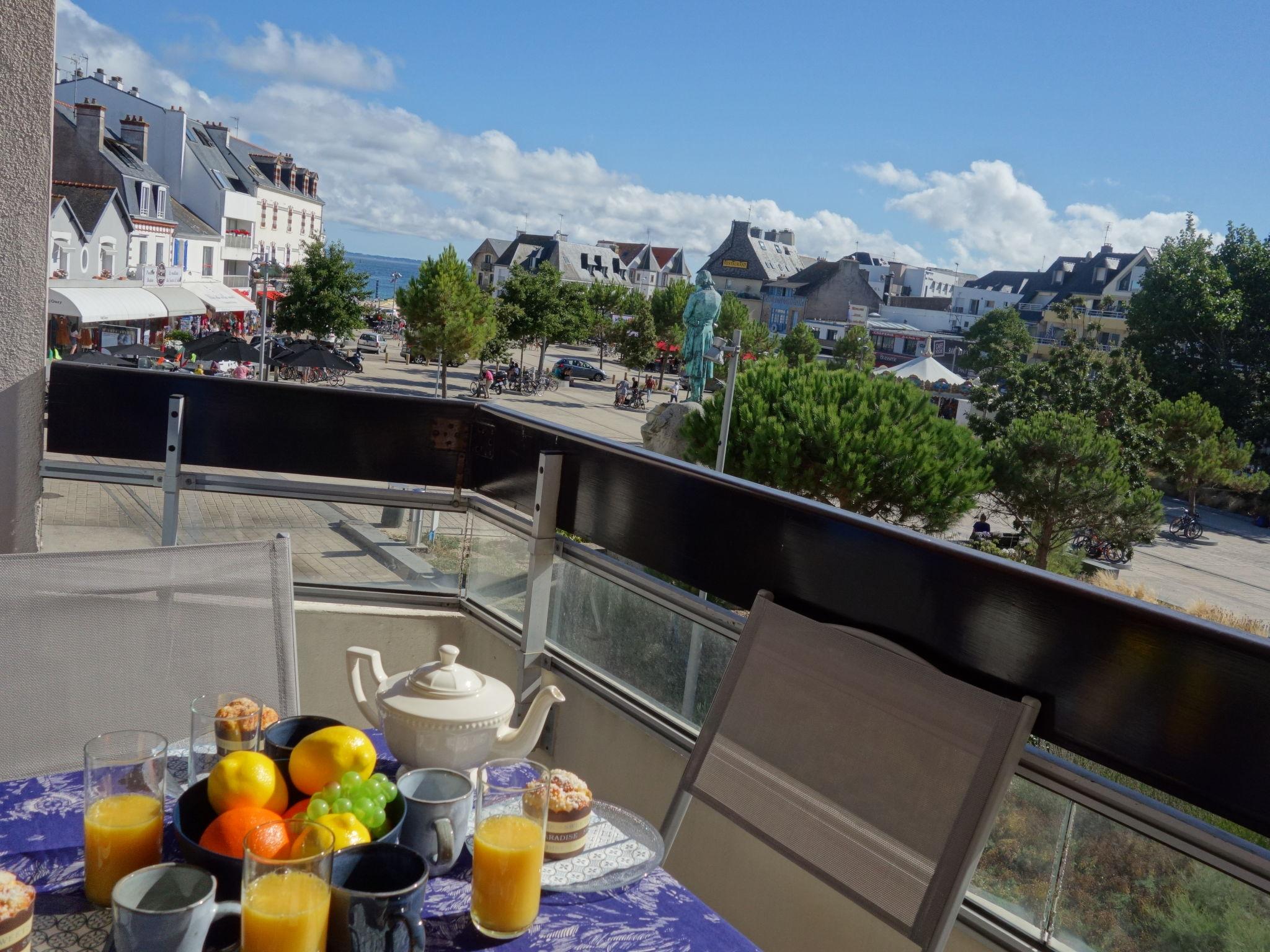 Photo 3 - Appartement de 1 chambre à Quiberon avec terrasse et vues à la mer