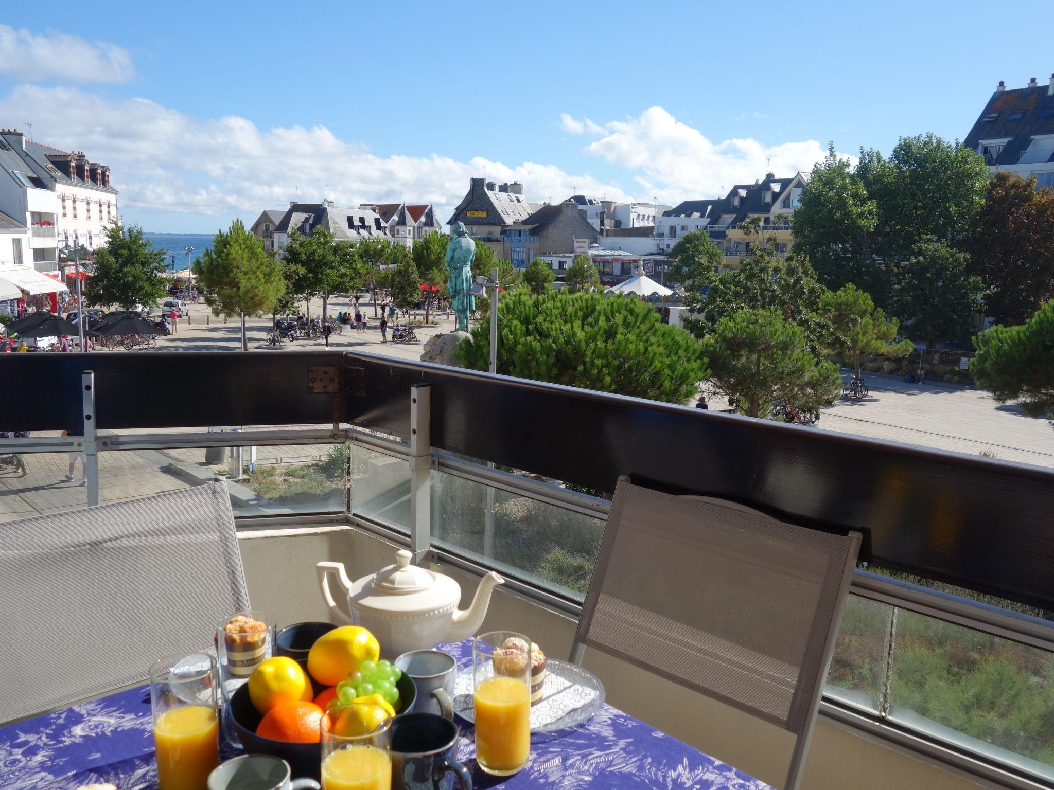 Photo 1 - Appartement de 1 chambre à Quiberon avec terrasse et vues à la mer