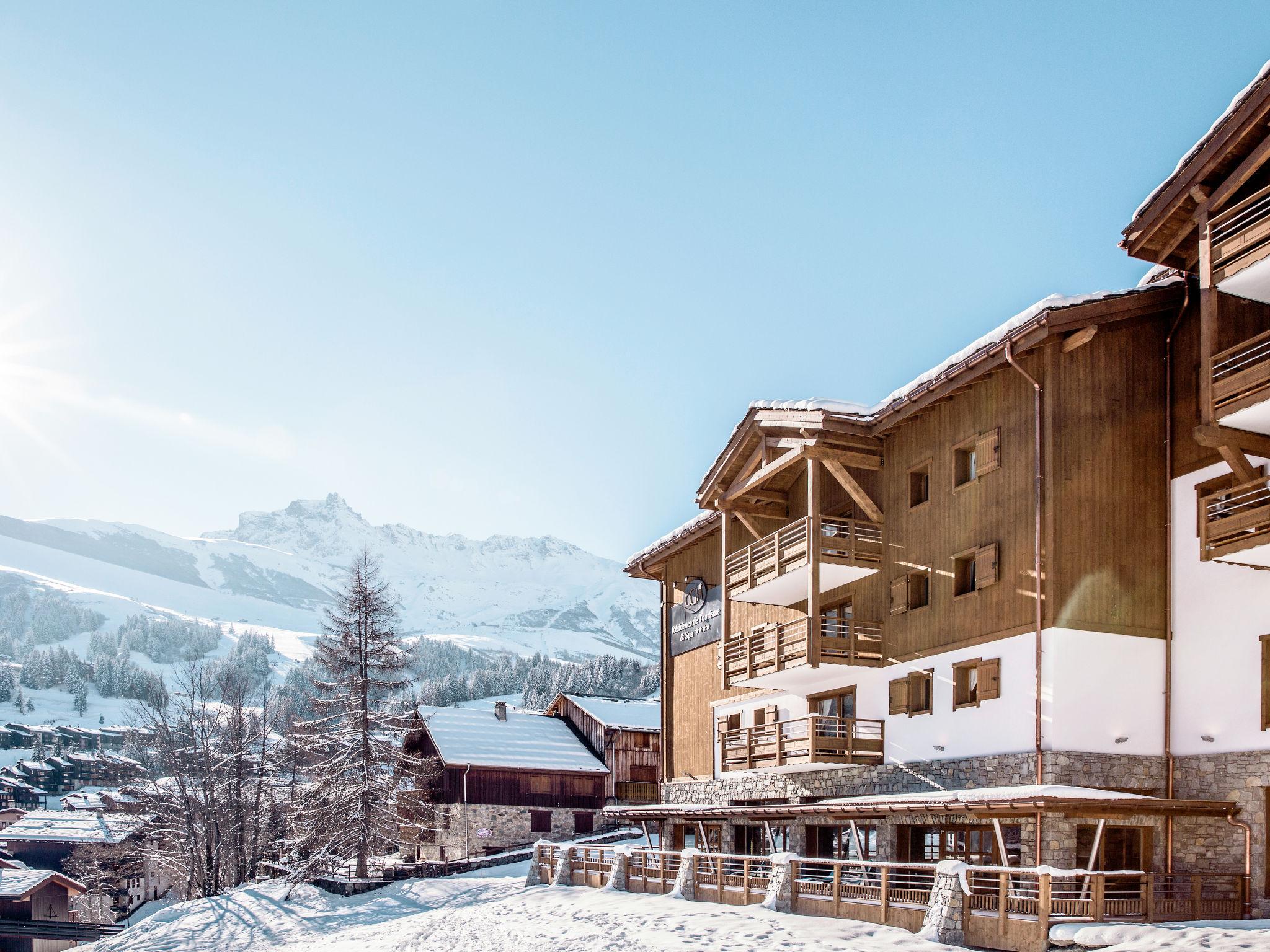 Photo 1 - Appartement de 3 chambres à Les Avanchers-Valmorel avec piscine et vues sur la montagne