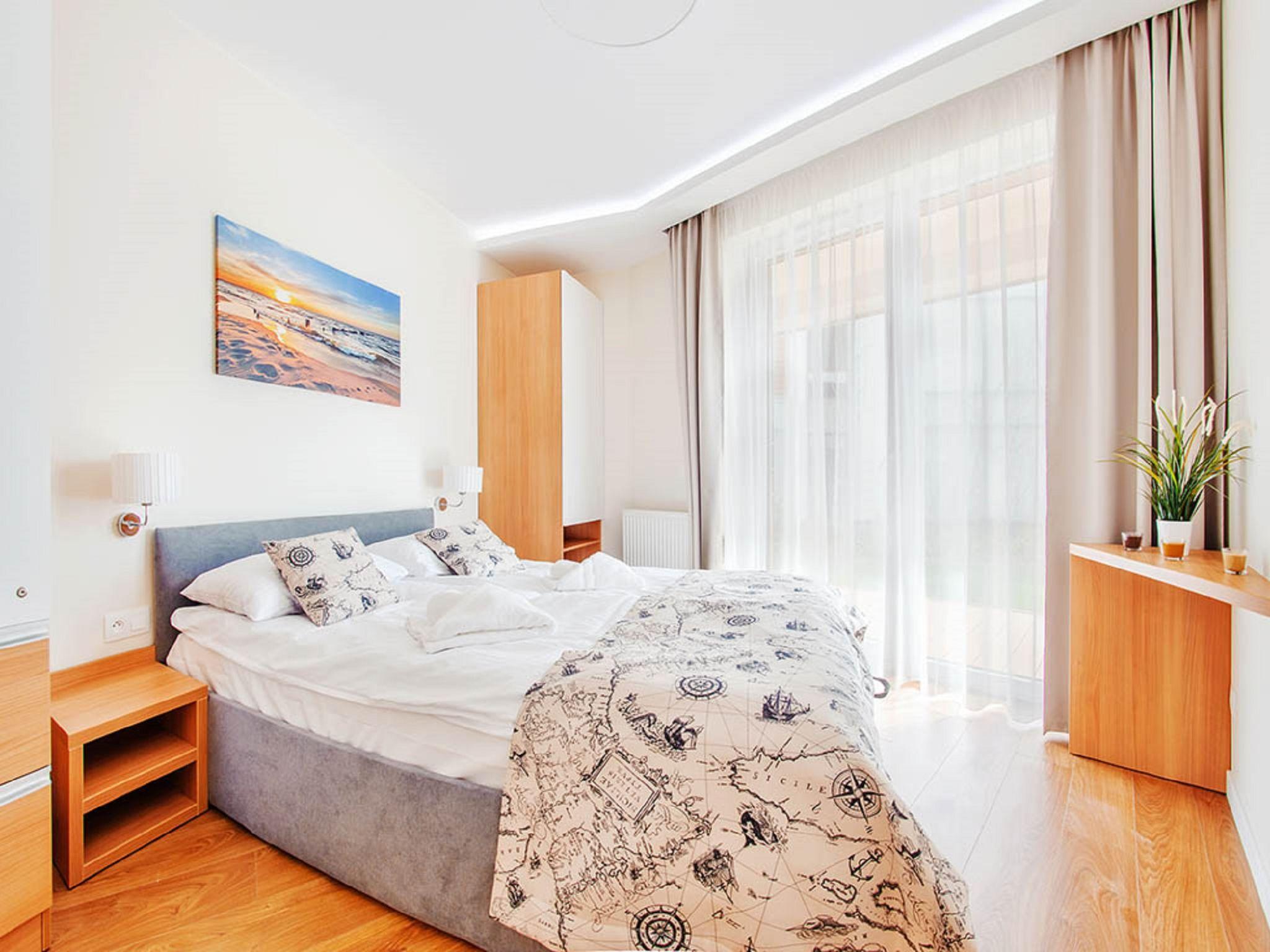Foto 22 - Appartamento con 1 camera da letto a Sztutowo con vista mare