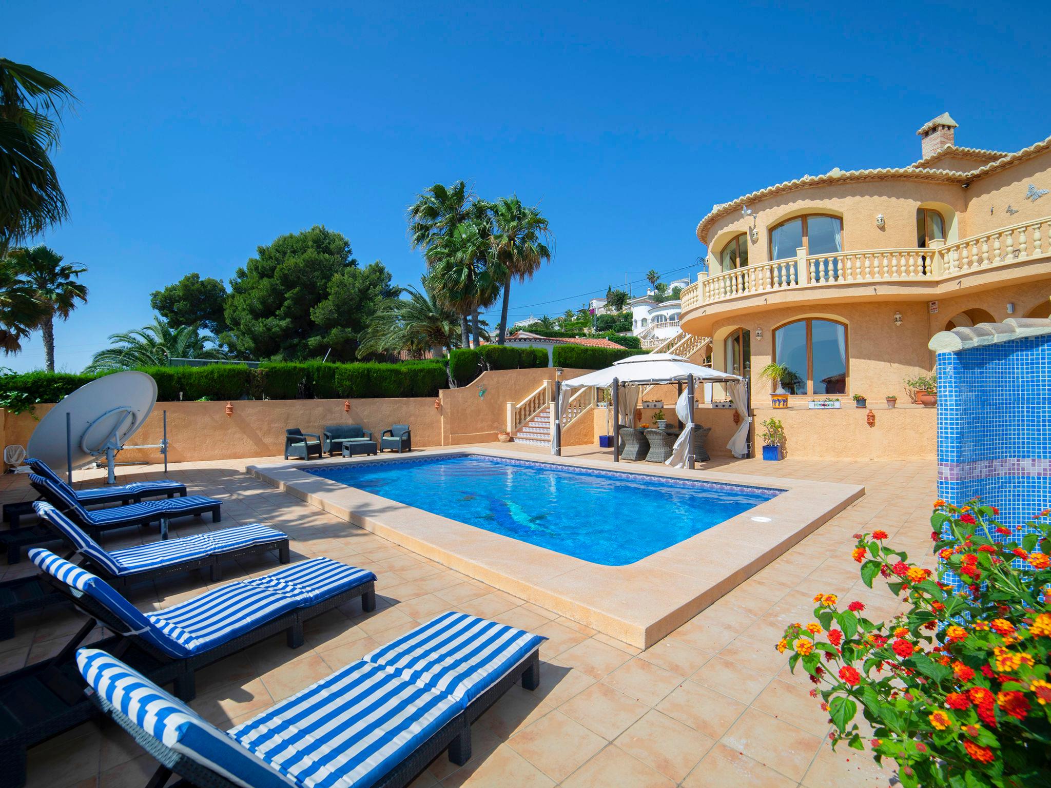 Foto 18 - Casa de 2 habitaciones en Calpe con piscina privada y vistas al mar