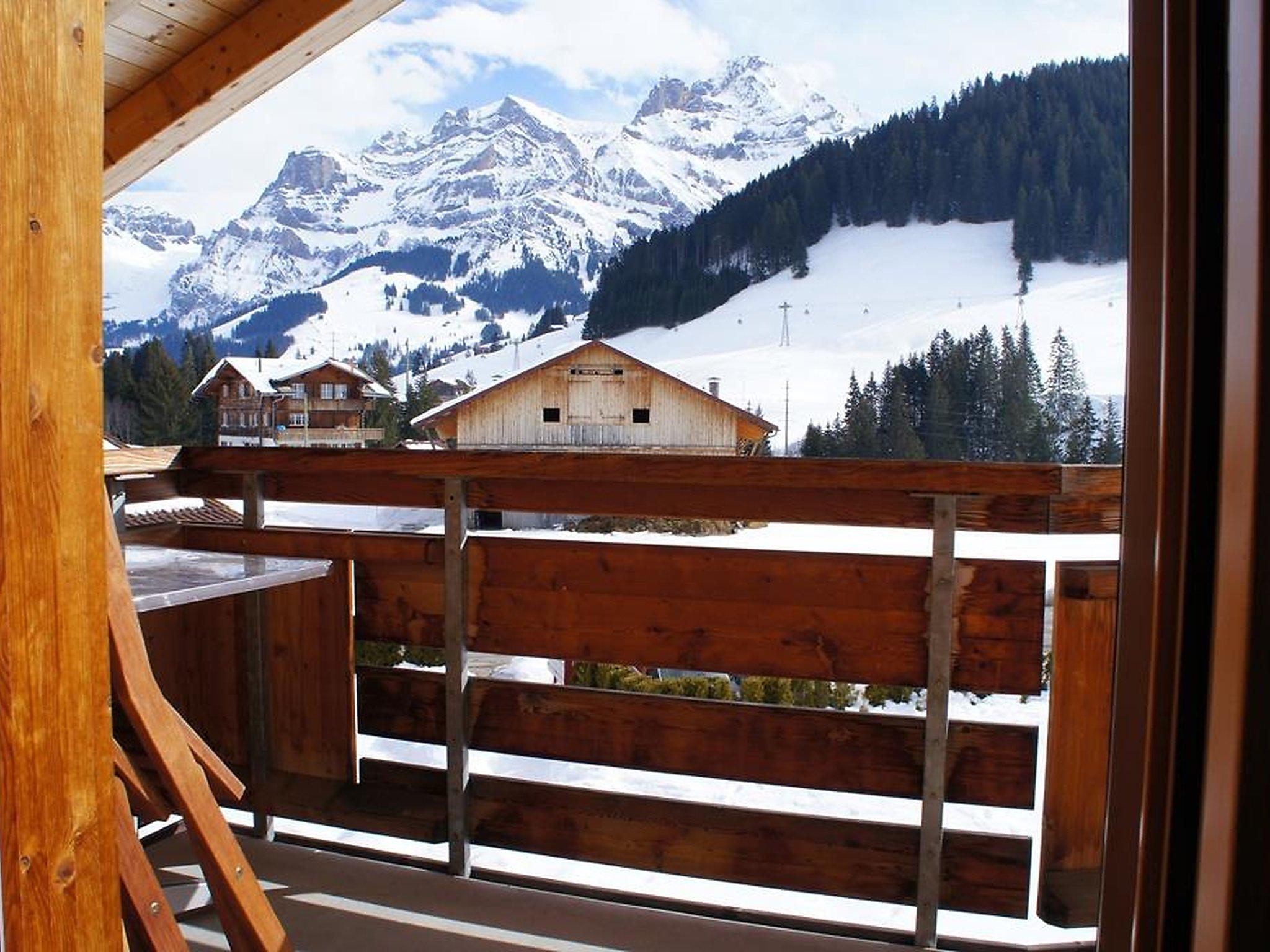 Foto 17 - Apartamento de 2 quartos em Adelboden com jardim