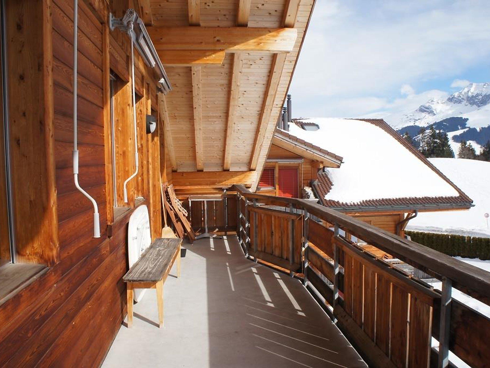 Foto 16 - Apartamento de 2 quartos em Adelboden com jardim