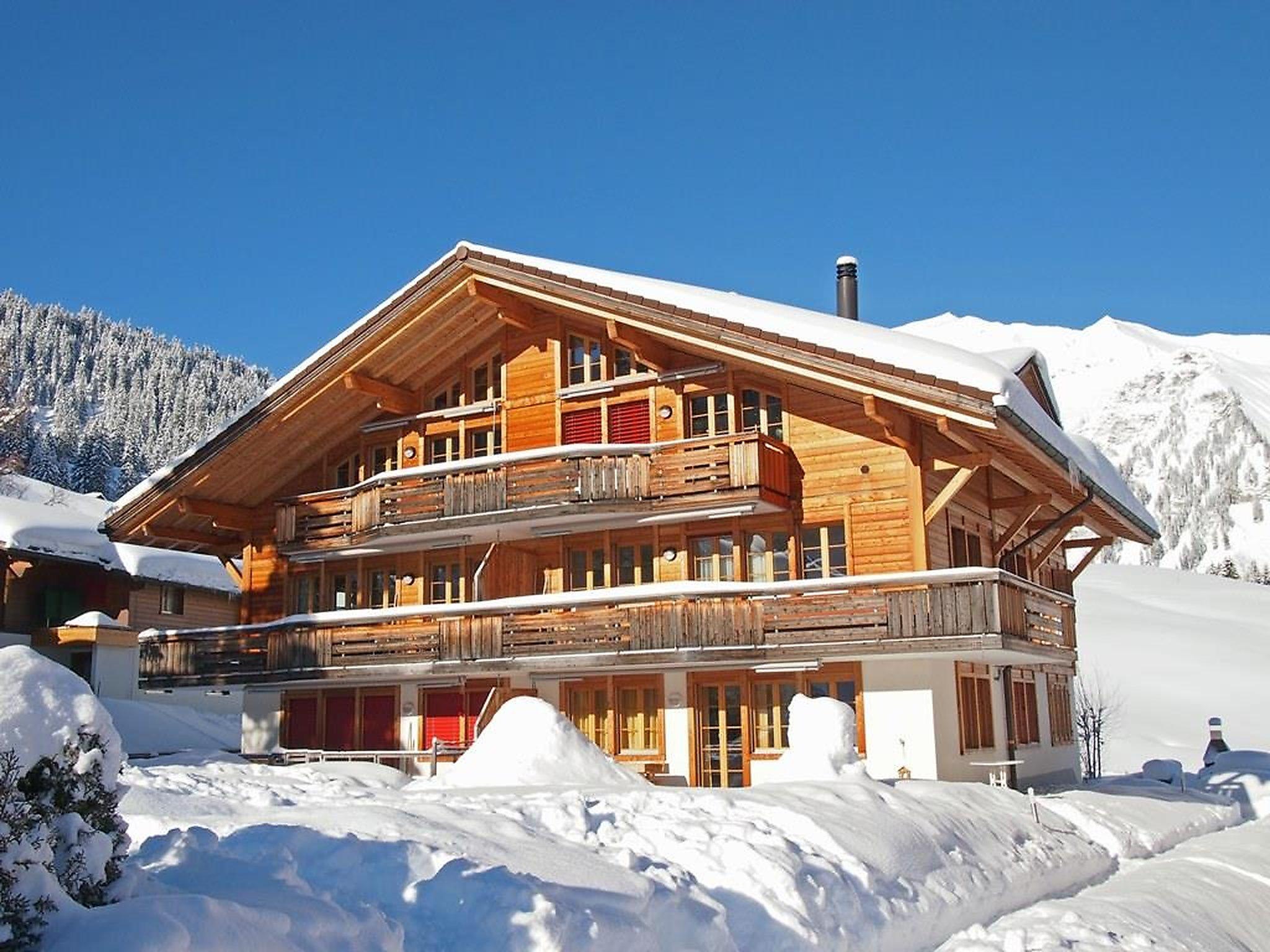 Foto 2 - Apartamento de 2 quartos em Adelboden com jardim