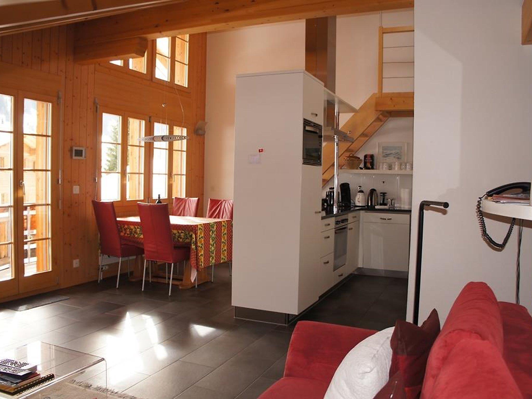 Foto 3 - Apartamento de 2 quartos em Adelboden com jardim