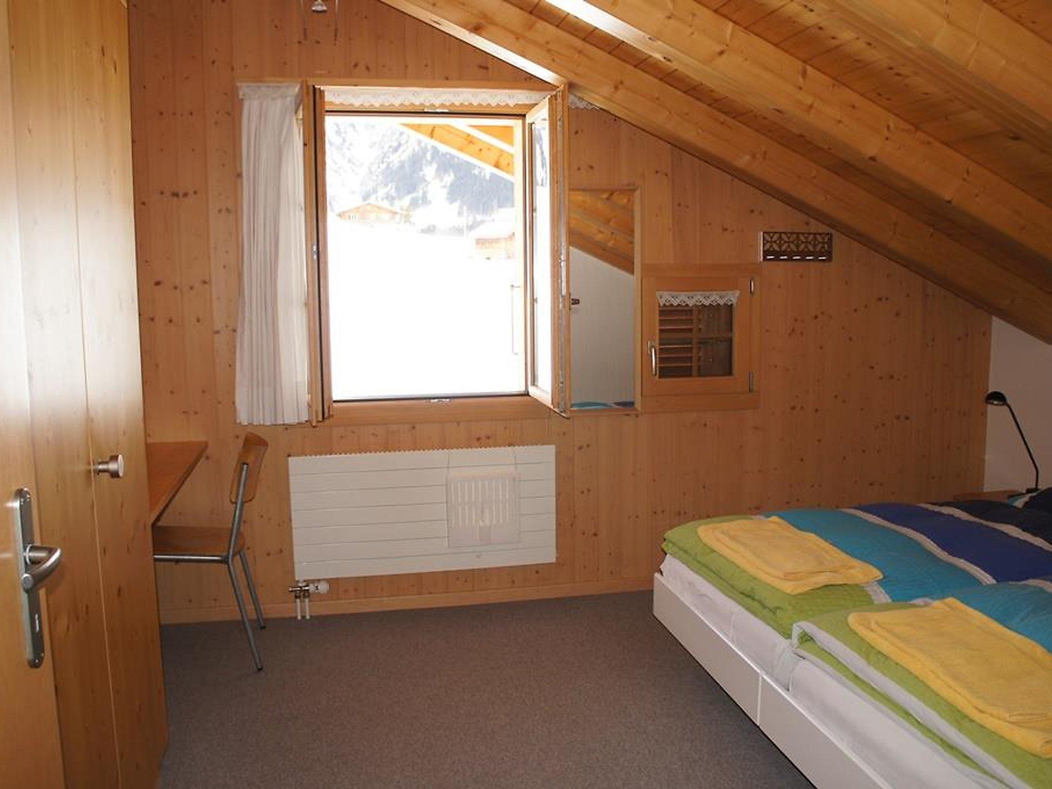 Foto 8 - Apartamento de 2 habitaciones en Adelboden con jardín