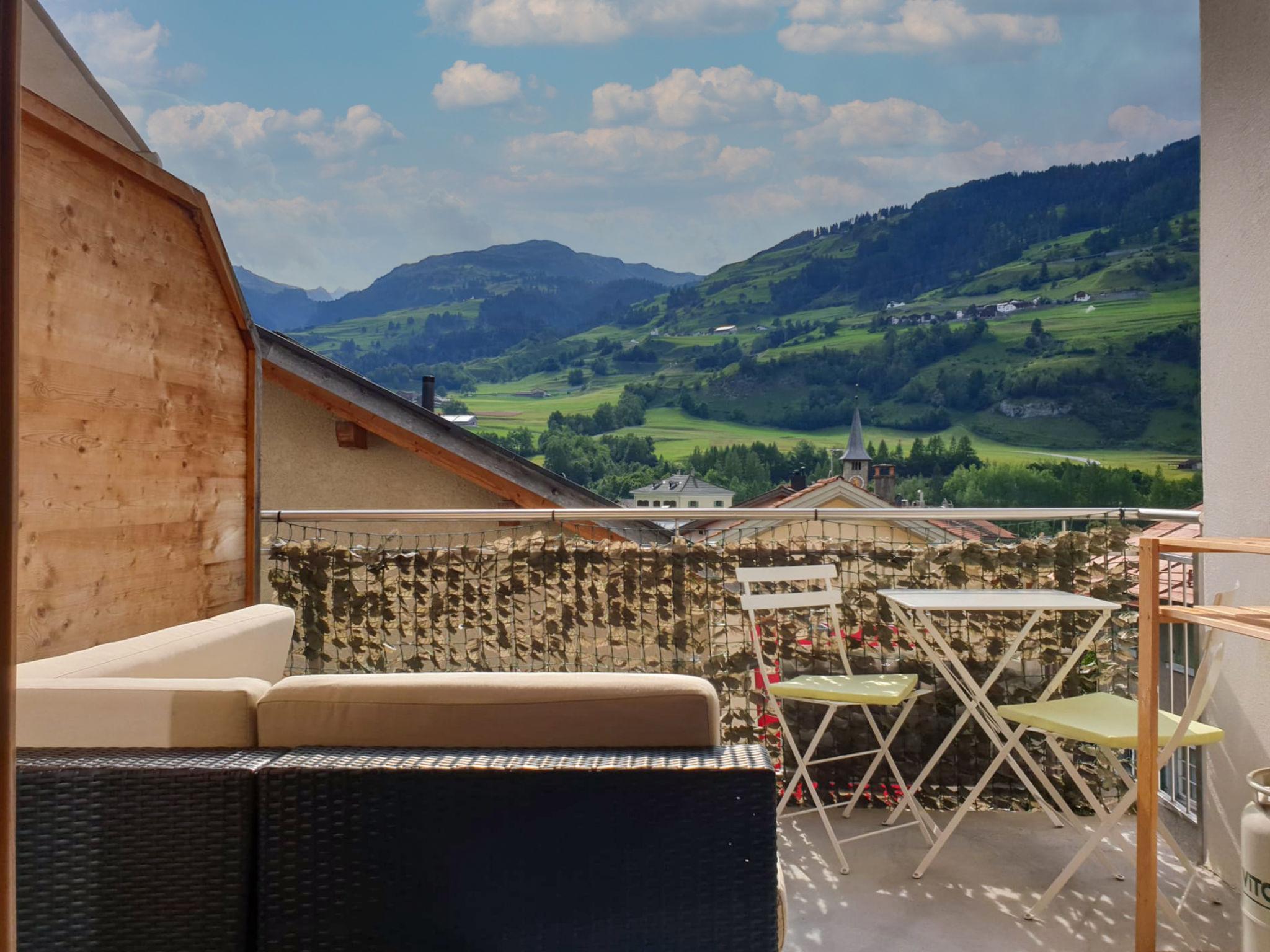 Foto 1 - Apartment mit 2 Schlafzimmern in Zillis-Reischen mit blick auf die berge