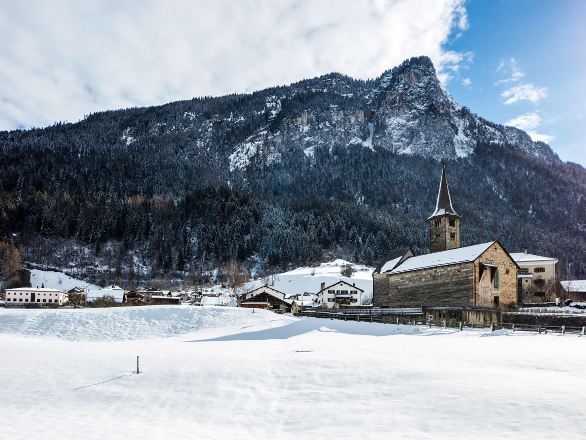 Photo 29 - Appartement de 2 chambres à Zillis-Reischen avec vues sur la montagne