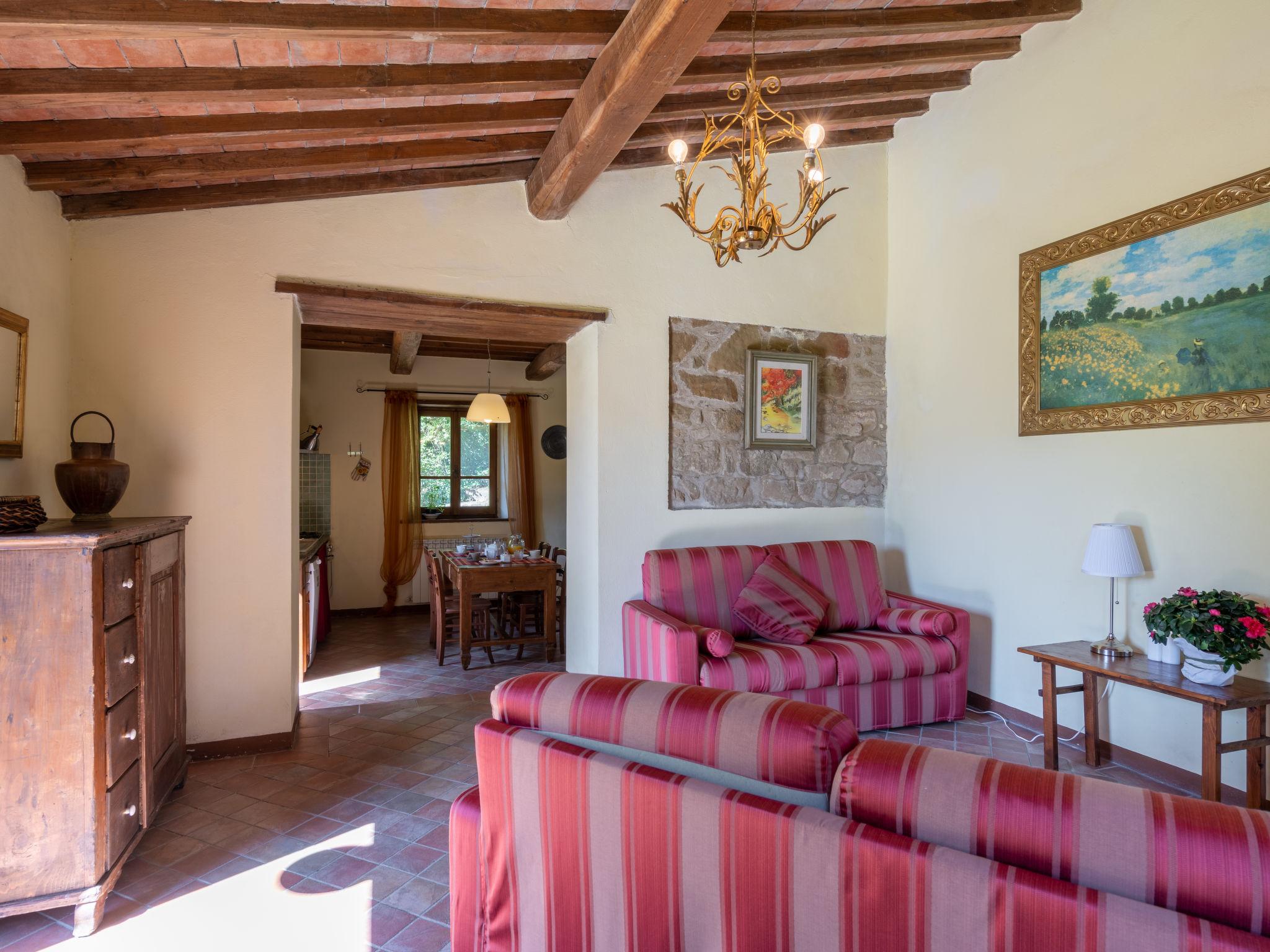 Foto 5 - Casa de 6 quartos em Cortona com piscina privada e jardim