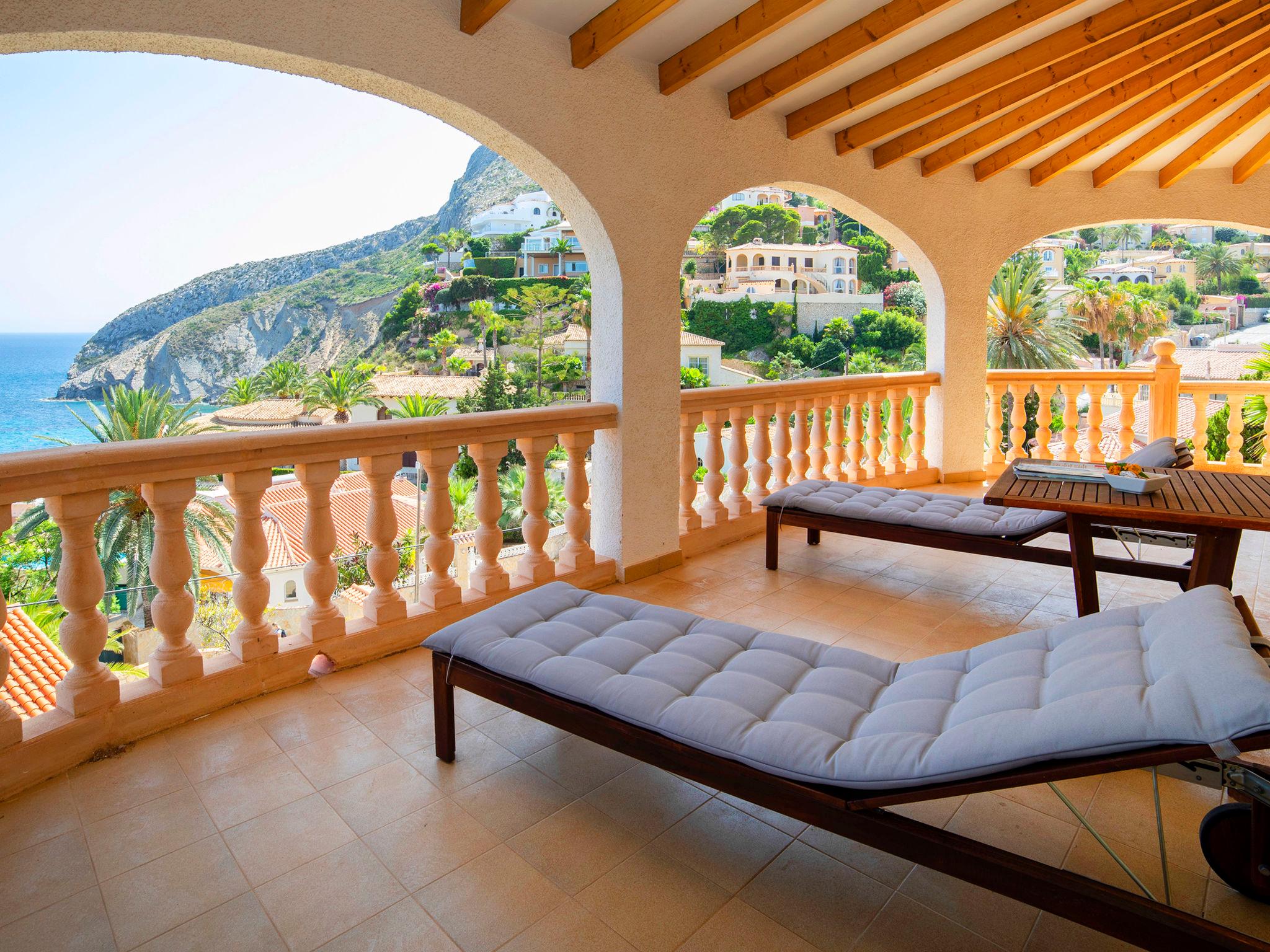 Foto 3 - Casa de 4 habitaciones en Calpe con piscina privada y vistas al mar