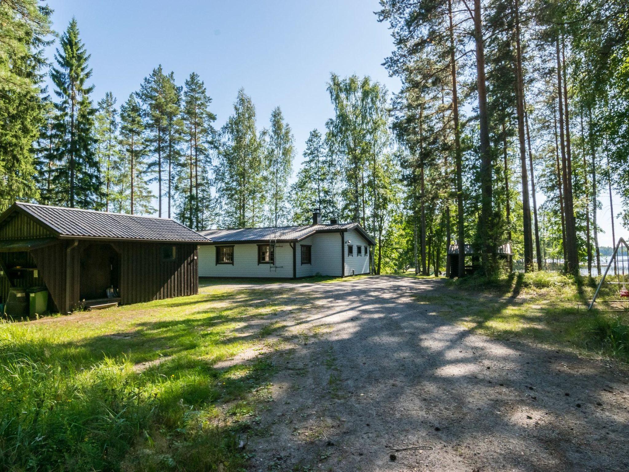 Foto 26 - Casa de 3 habitaciones en Pertunmaa con sauna