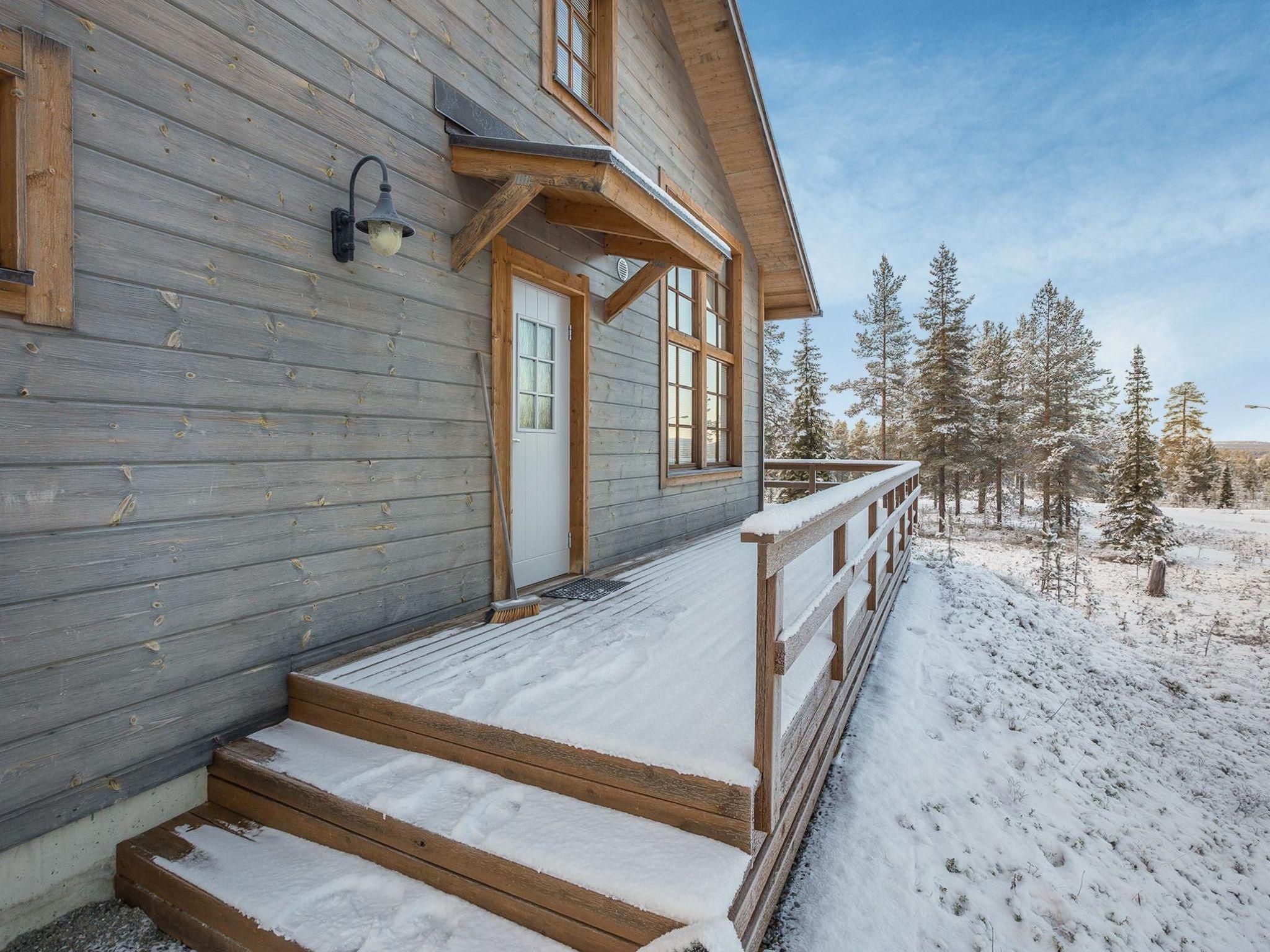 Foto 2 - Haus mit 1 Schlafzimmer in Kolari mit sauna und blick auf die berge