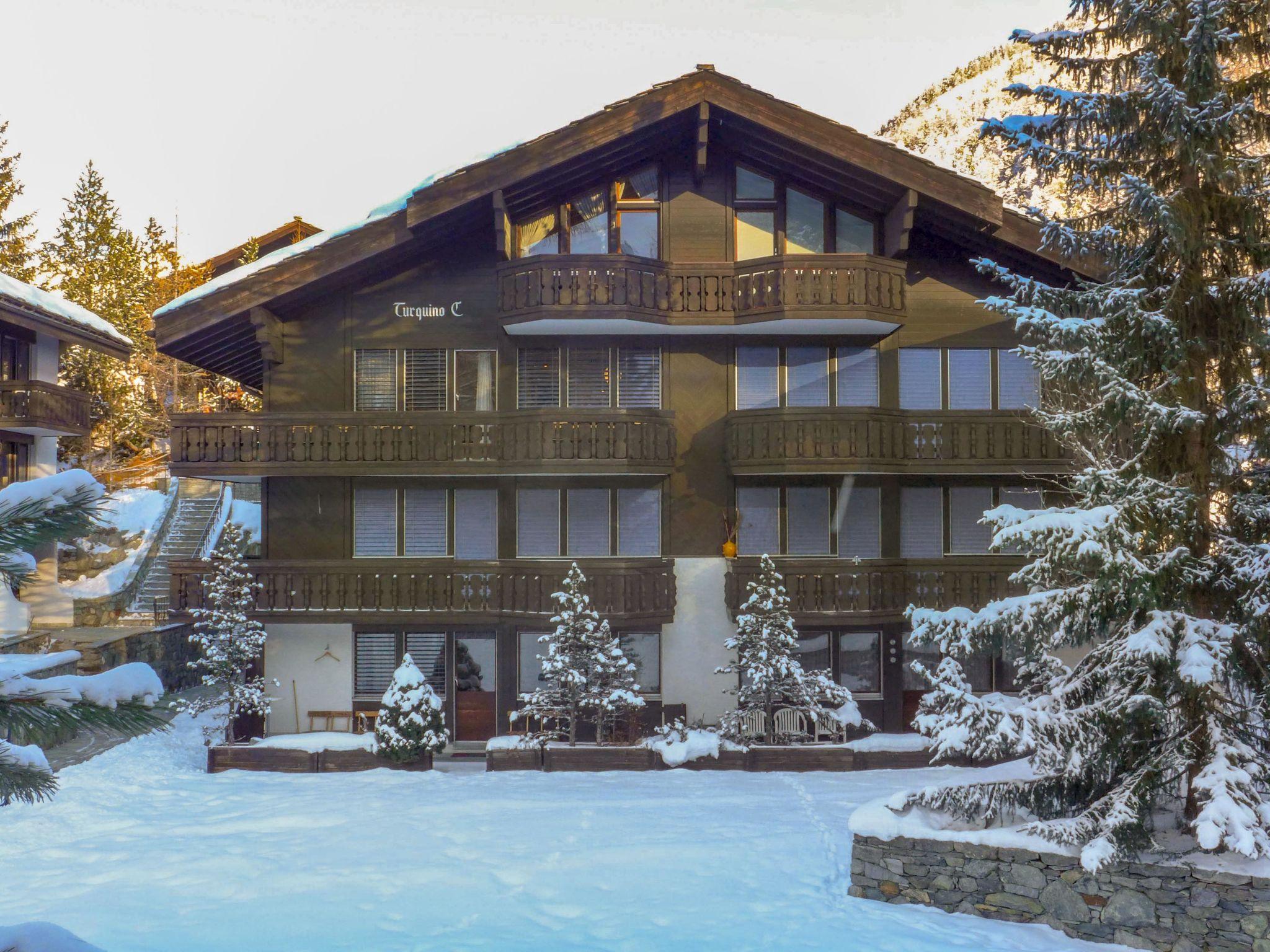 Foto 22 - Apartamento de 2 quartos em Zermatt com terraço e vista para a montanha