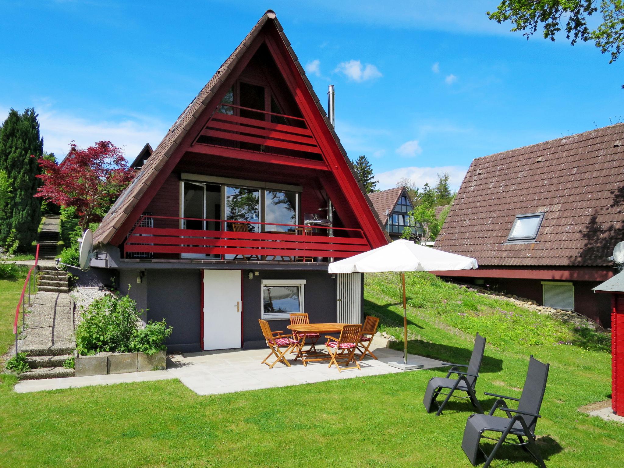 Foto 1 - Haus mit 2 Schlafzimmern in Wilhelmsdorf mit terrasse und blick auf die berge