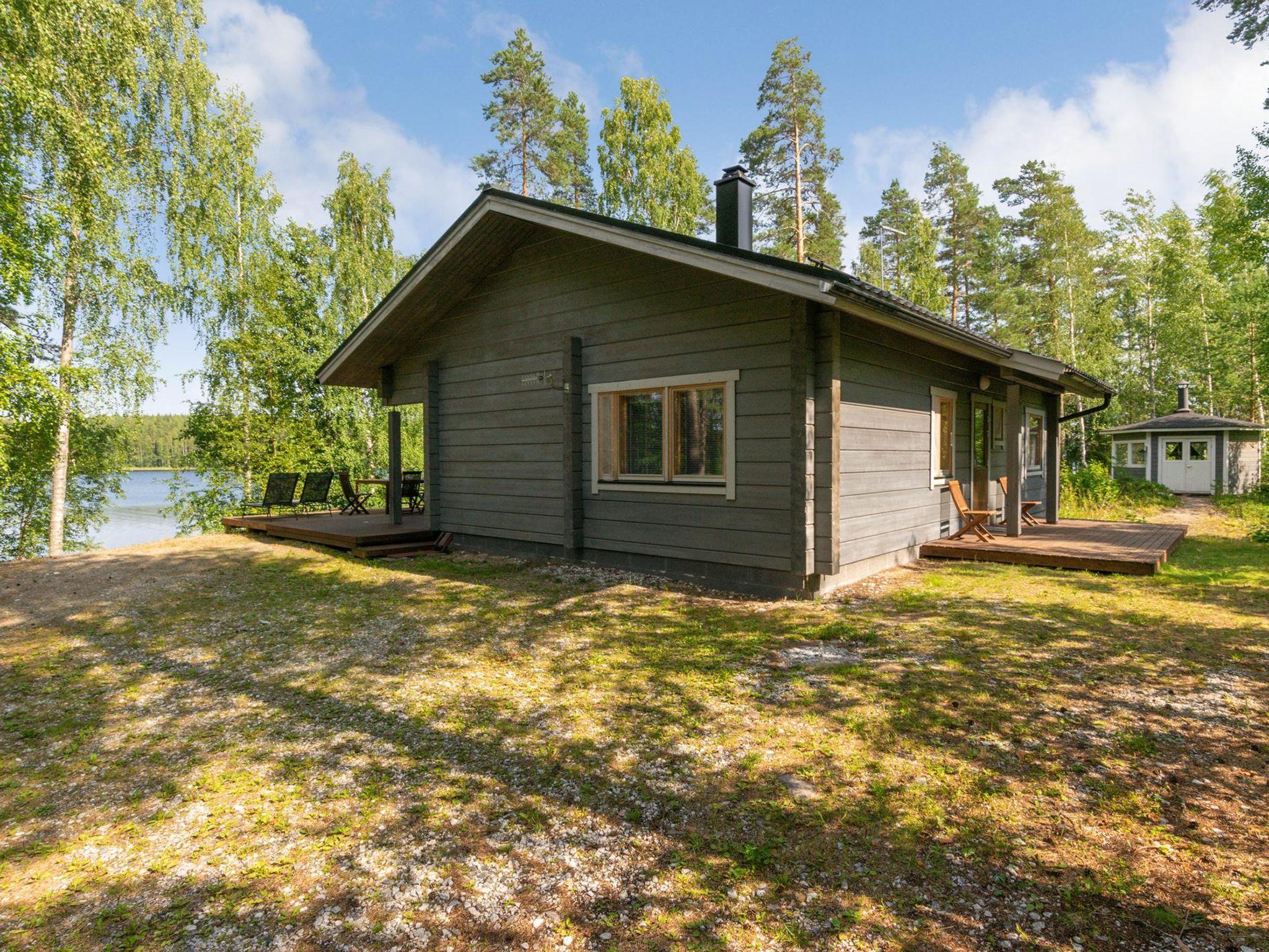 Foto 1 - Casa de 2 quartos em Enonkoski com sauna e banheira de hidromassagem