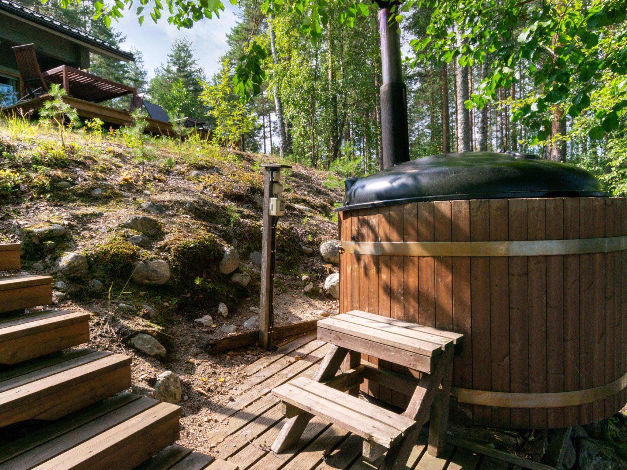 Foto 7 - Casa de 2 quartos em Enonkoski com sauna e banheira de hidromassagem