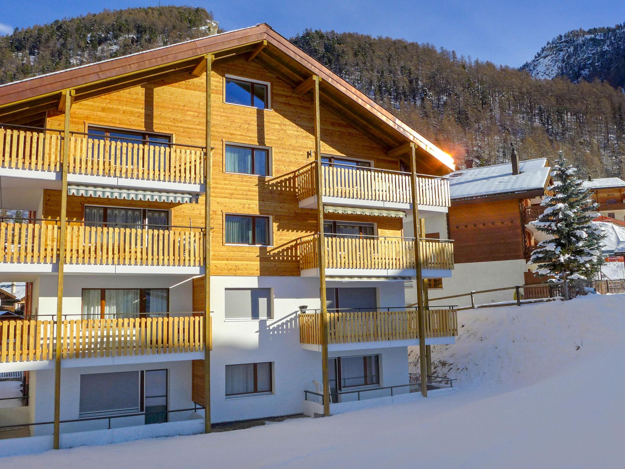 Foto 12 - Apartamento de 1 habitación en Zermatt con jardín y terraza