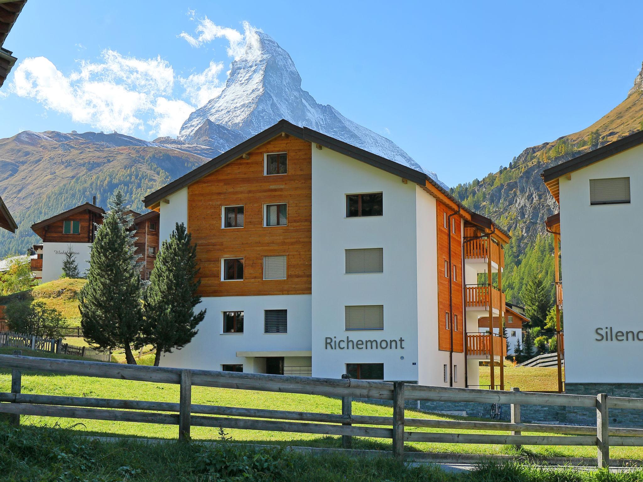 Foto 1 - Apartamento de 1 habitación en Zermatt con terraza y vistas a la montaña