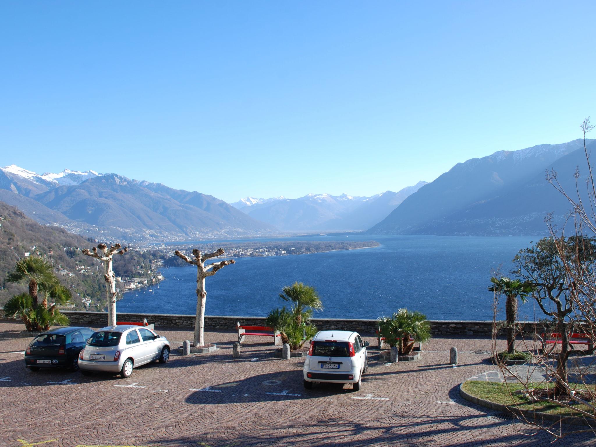 Foto 17 - Appartamento con 2 camere da letto a Ronco sopra Ascona con vista sulle montagne