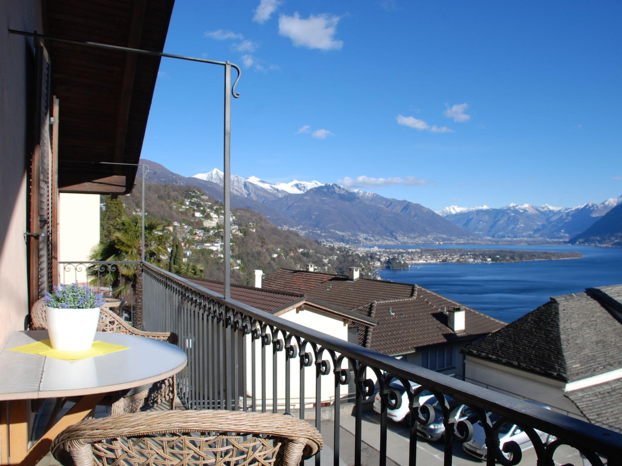 Foto 16 - Apartamento de 2 habitaciones en Ronco sopra Ascona con vistas a la montaña