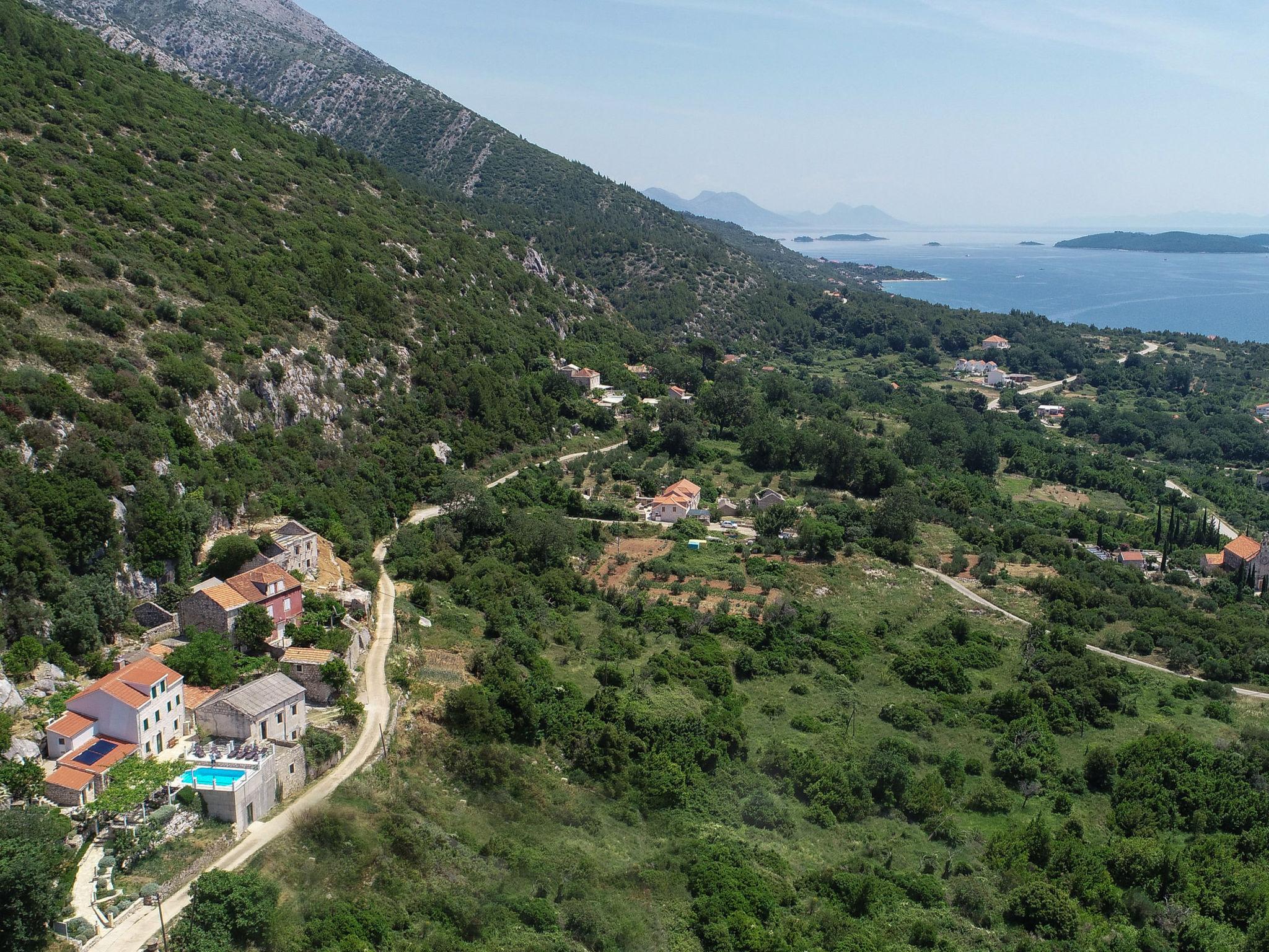 Foto 36 - Casa con 4 camere da letto a Orebić con piscina privata e vista mare