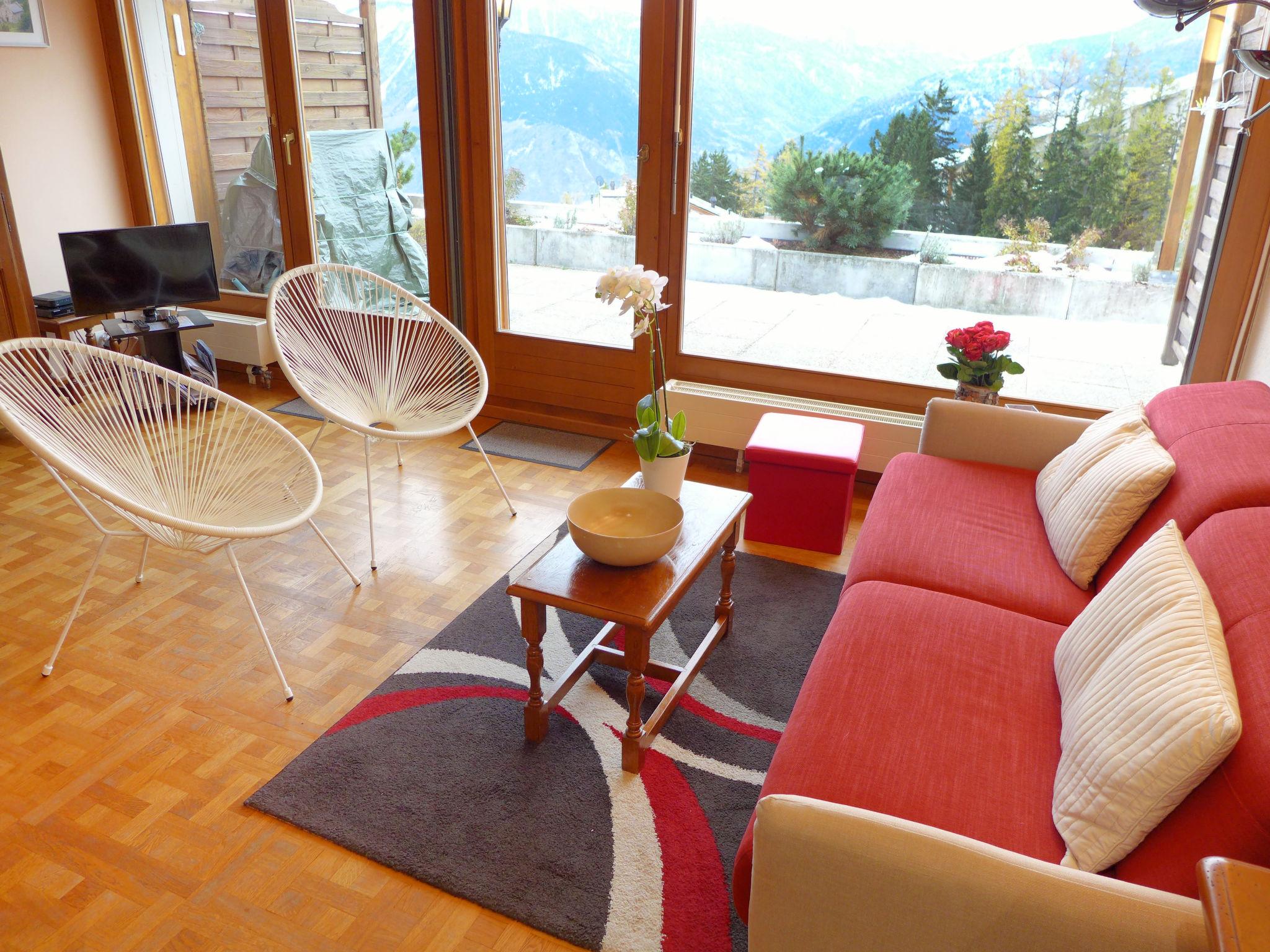 Foto 9 - Appartamento con 1 camera da letto a Crans-Montana con piscina e vista sulle montagne