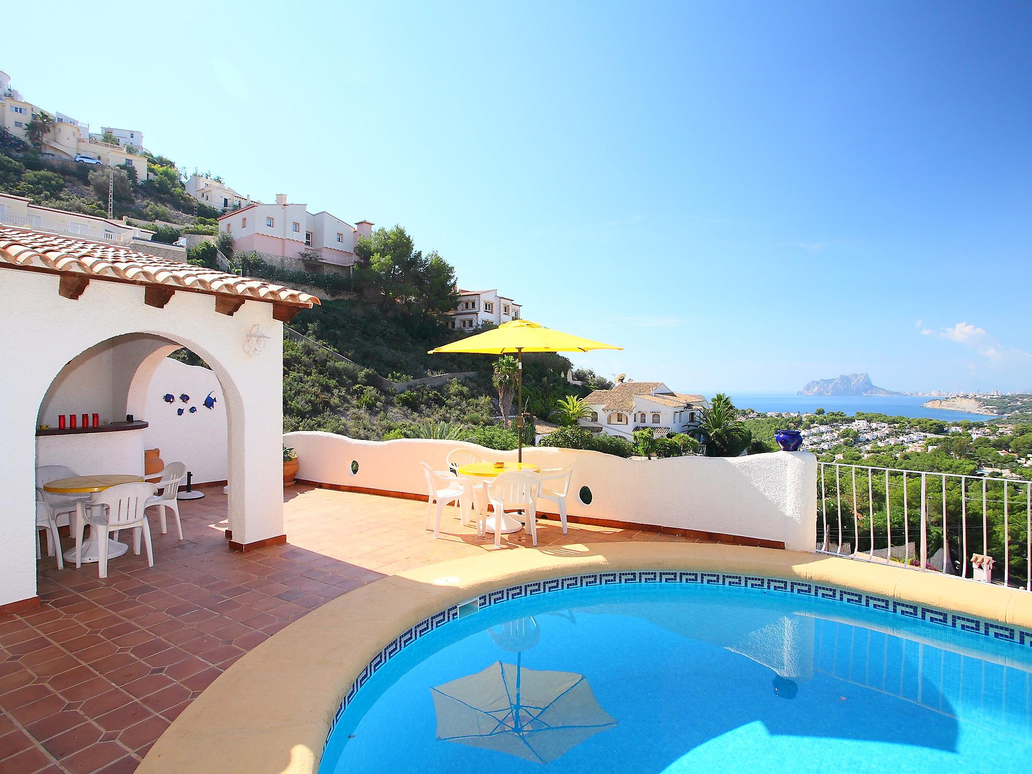 Foto 1 - Casa de 3 quartos em Teulada com piscina privada e vistas do mar