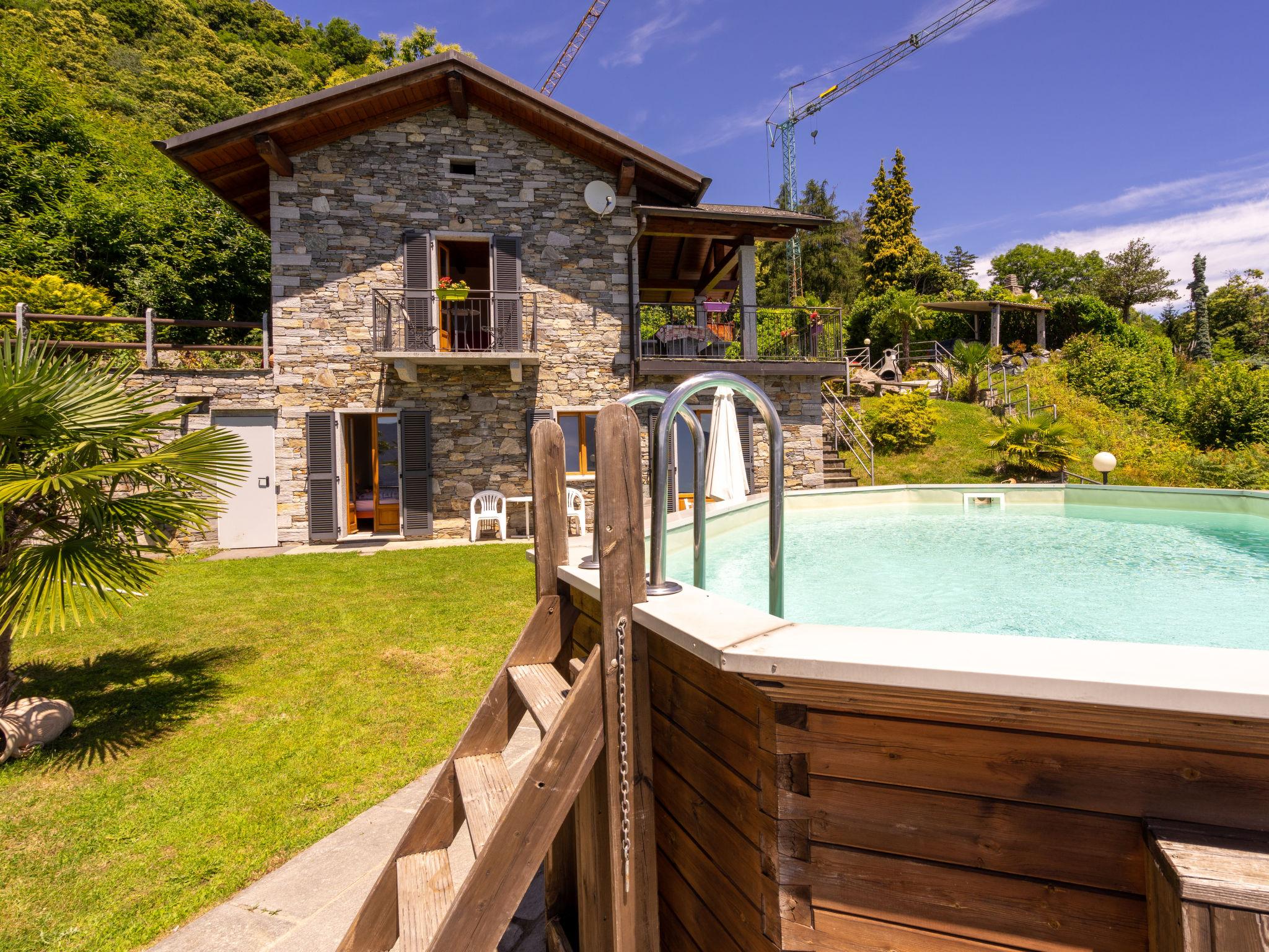 Foto 16 - Casa de 2 habitaciones en Trarego Viggiona con piscina privada y vistas a la montaña
