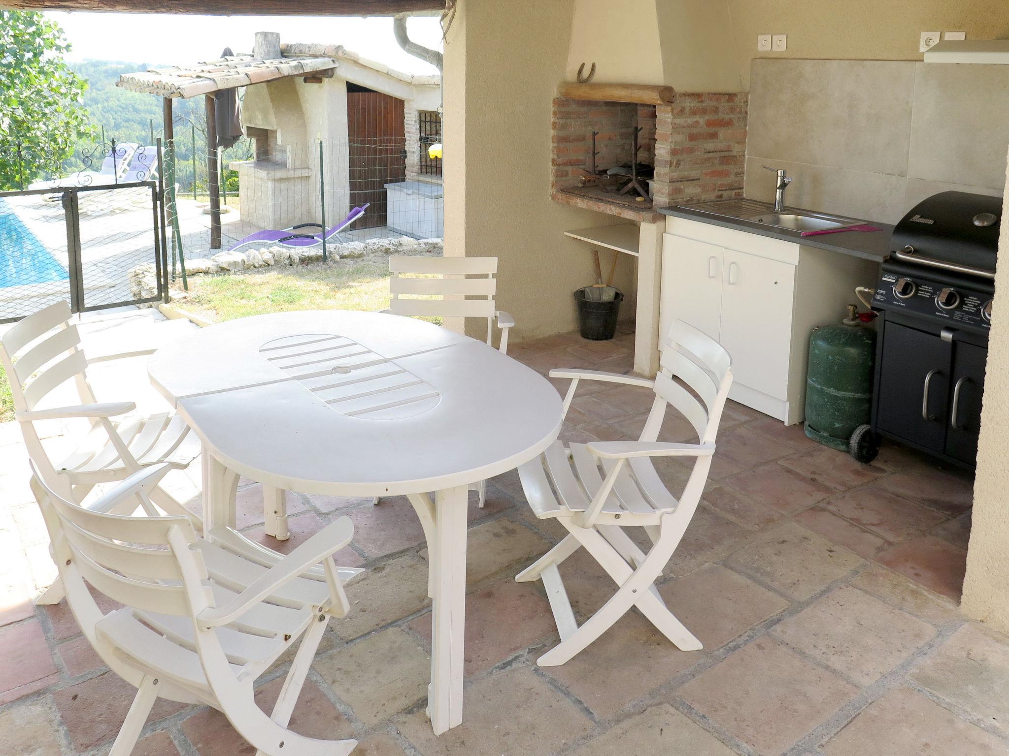 Foto 2 - Casa de 3 quartos em L'Honor-de-Cos com piscina privada e terraço