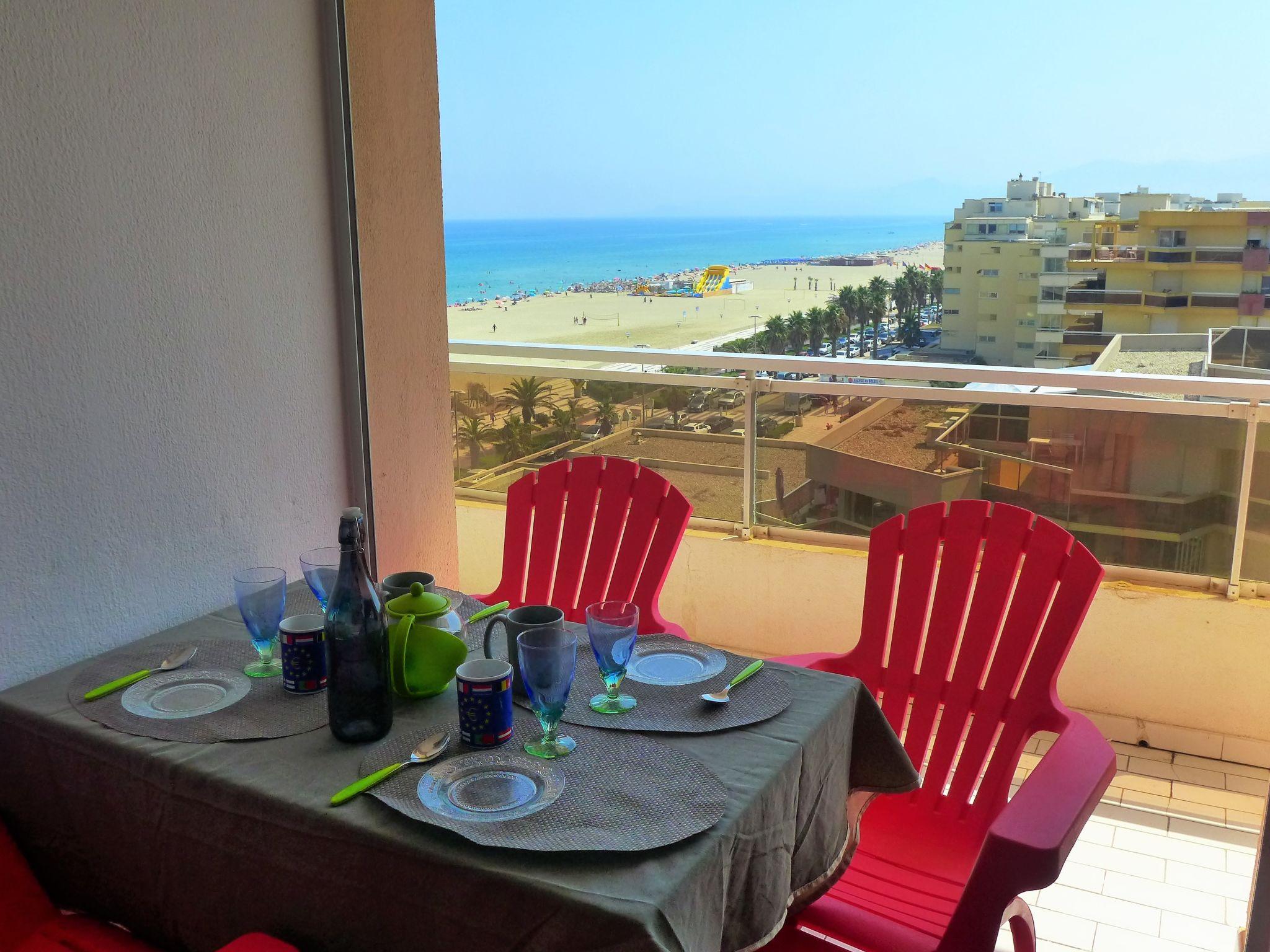 Photo 1 - Appartement de 1 chambre à Canet-en-Roussillon avec terrasse et vues à la mer