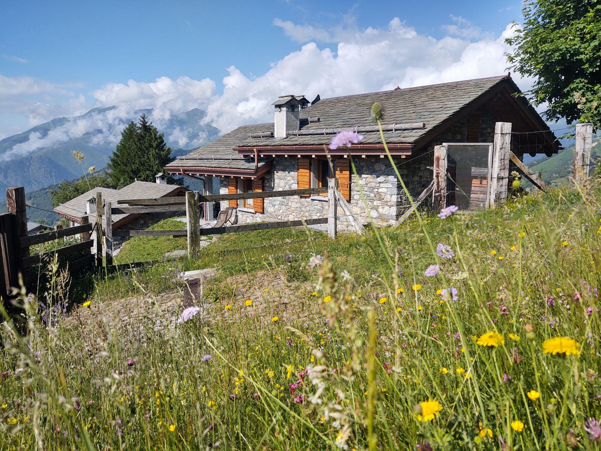 Foto 3 - Casa de 2 habitaciones en Peglio con jardín y vistas a la montaña