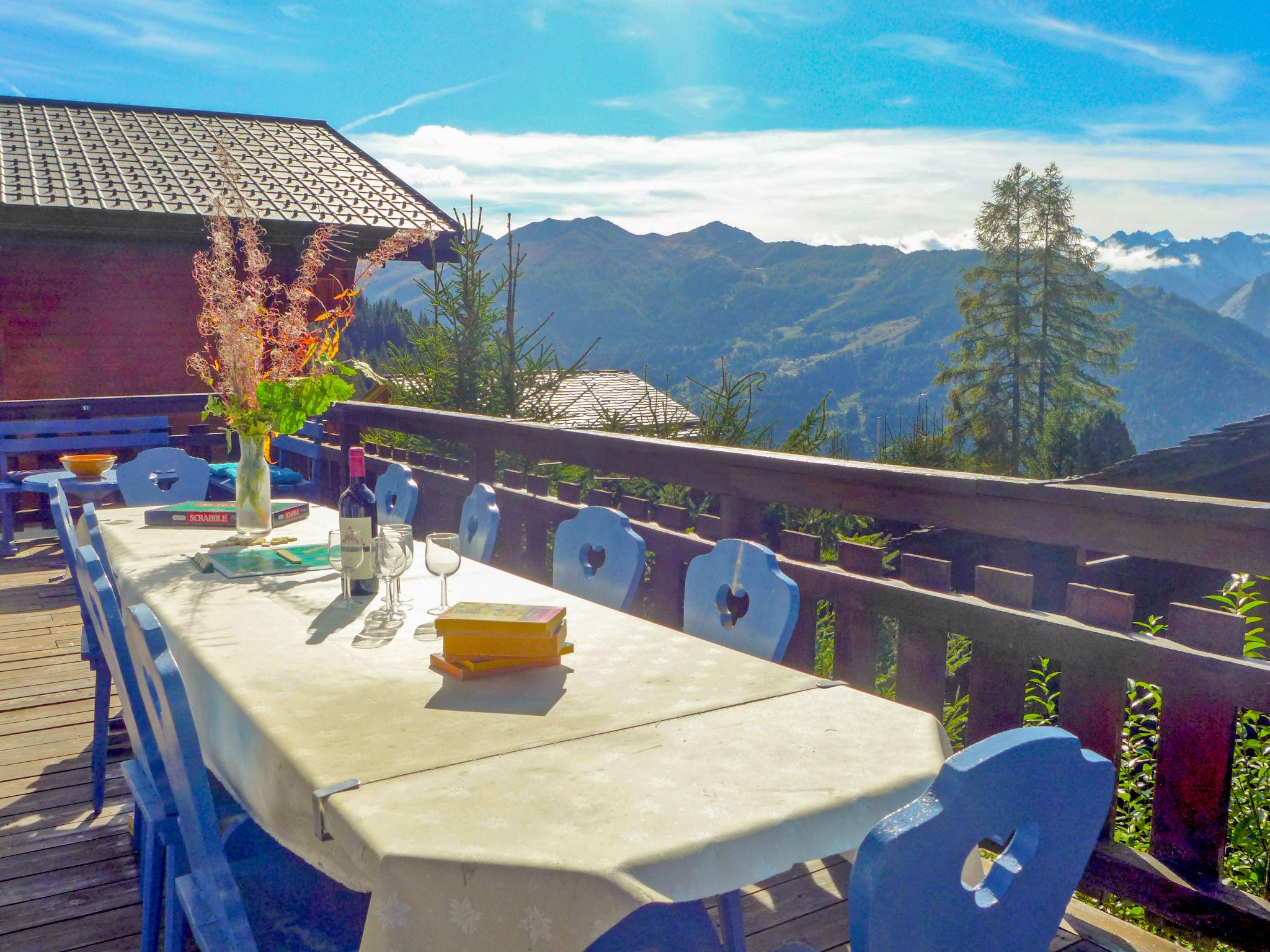 Foto 1 - Apartment mit 3 Schlafzimmern in Val de Bagnes mit terrasse und blick auf die berge