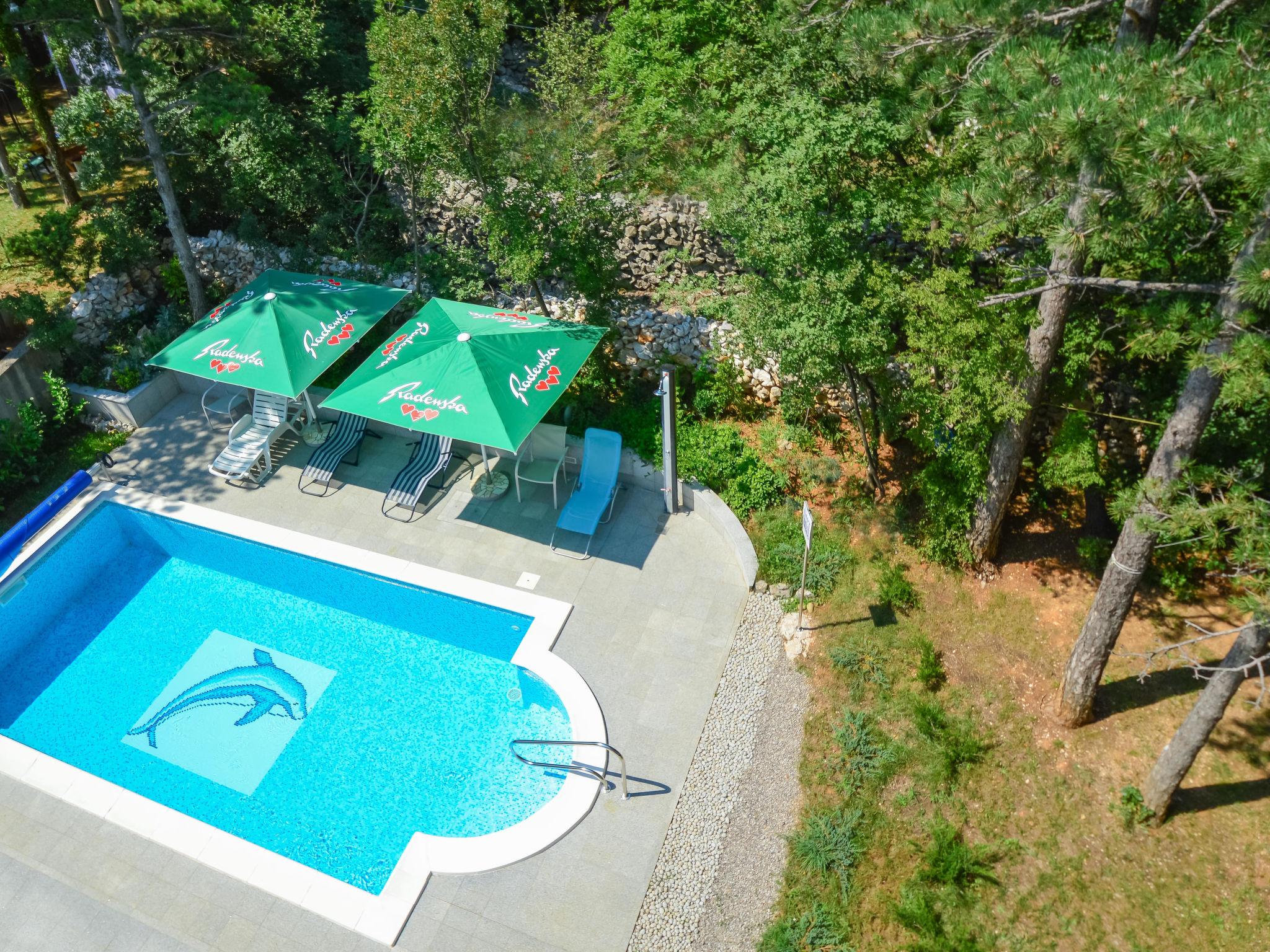 Foto 13 - Apartment mit 2 Schlafzimmern in Crikvenica mit schwimmbad und blick aufs meer