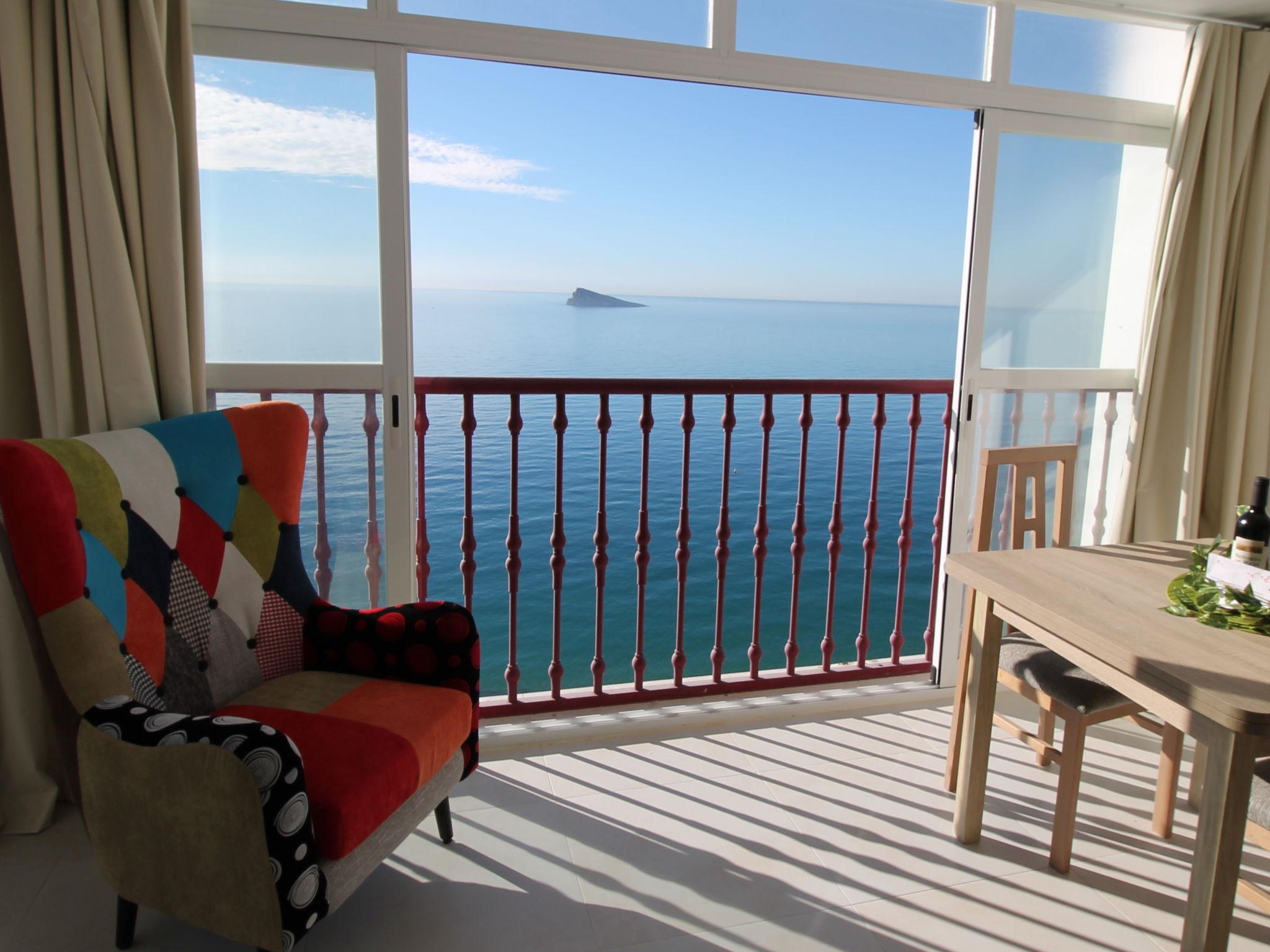 Foto 7 - Apartamento de 2 quartos em Benidorm com piscina privada e vistas do mar