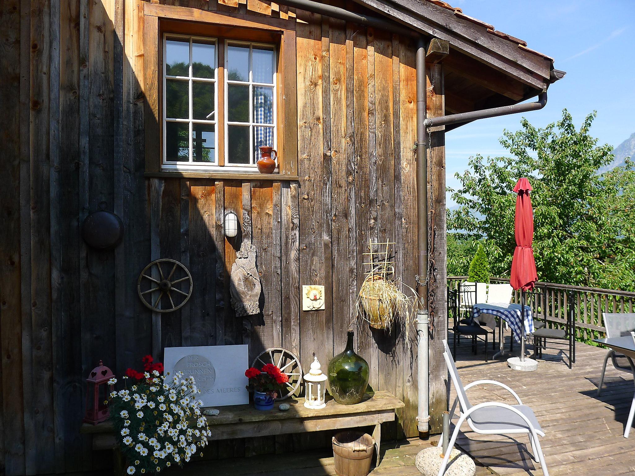 Foto 21 - Apartamento de 1 quarto em Quarten com jardim e terraço