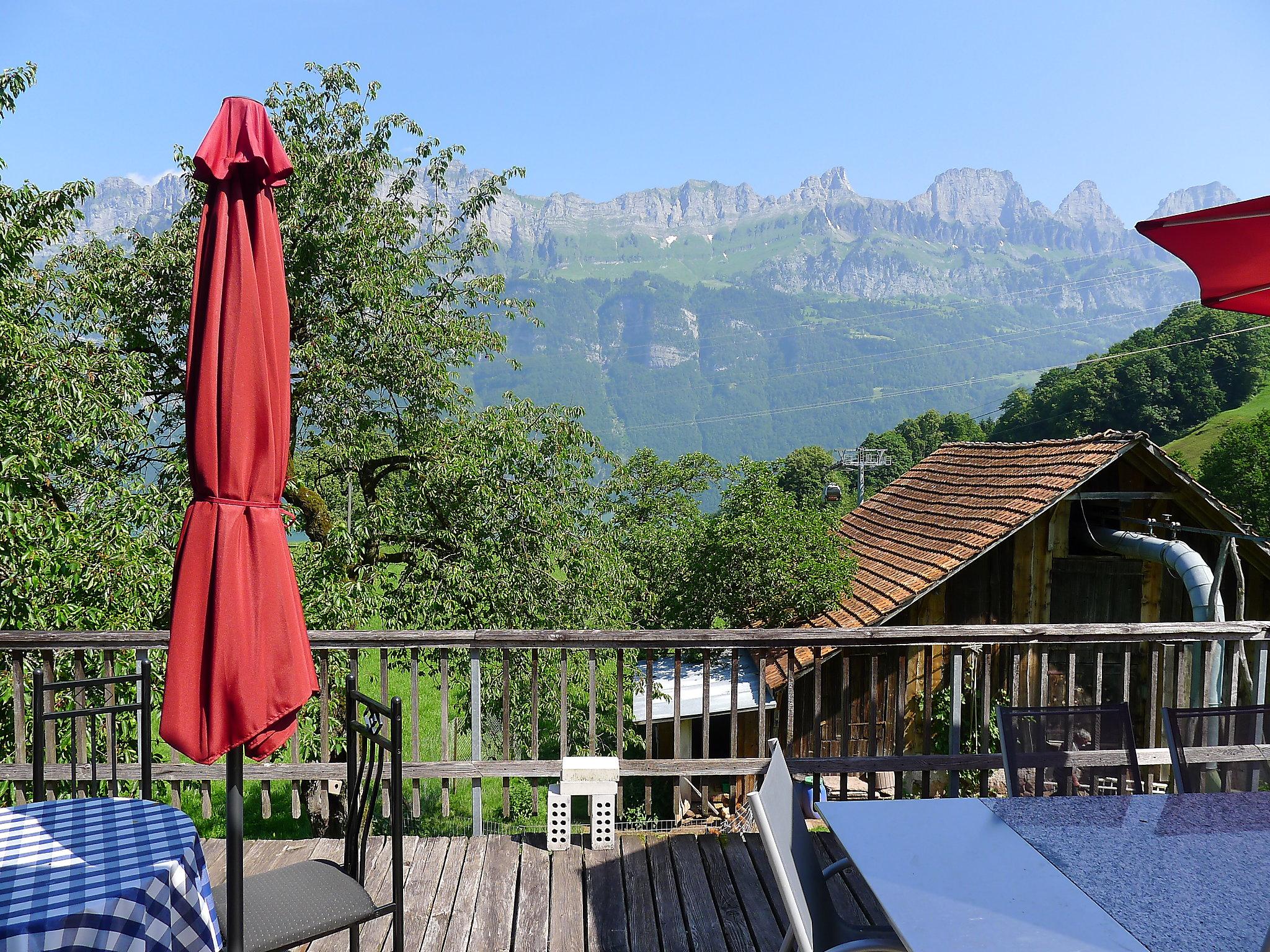 Photo 20 - Appartement de 1 chambre à Quarten avec jardin et vues sur la montagne