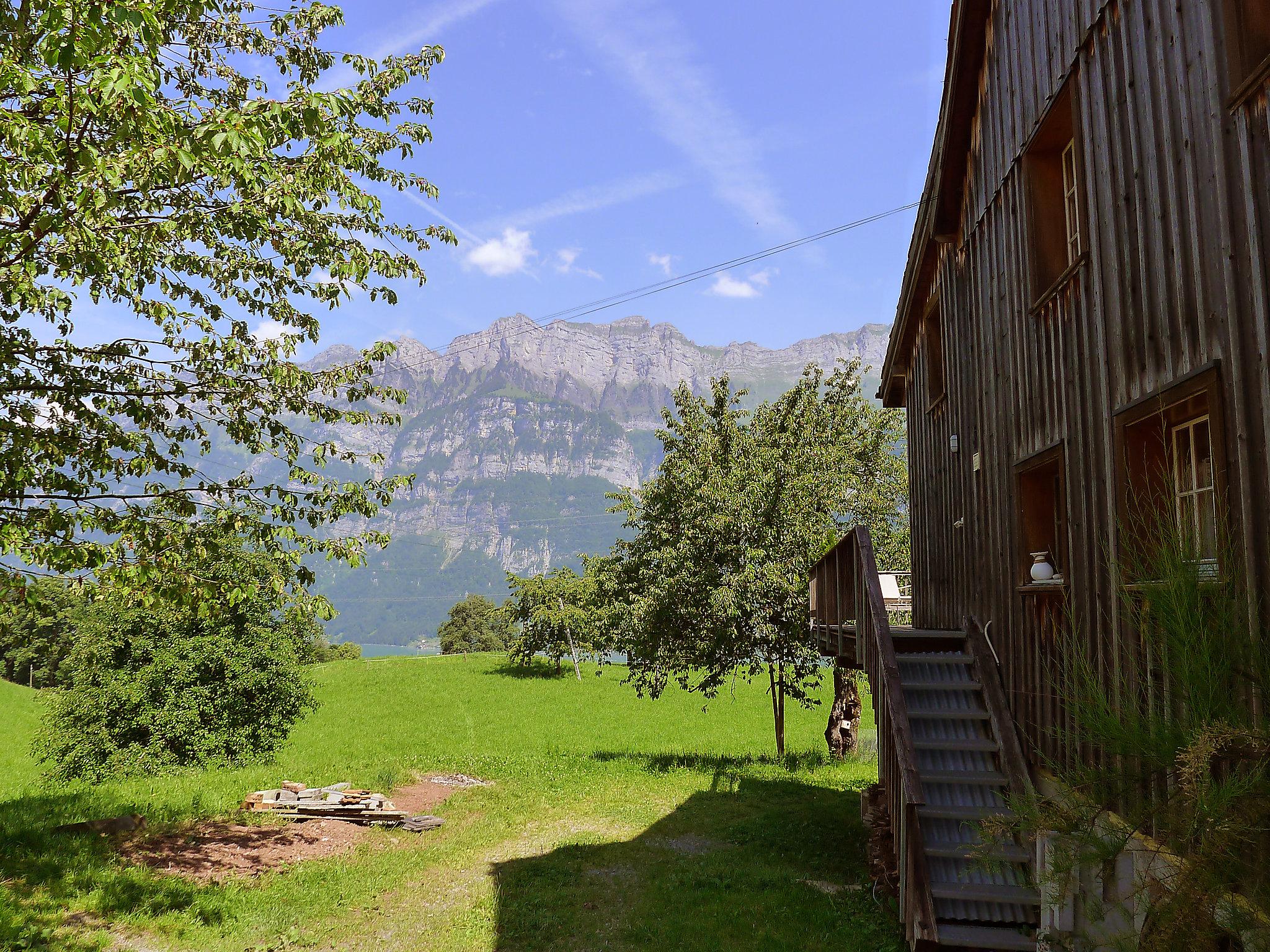 Foto 24 - Apartamento de 1 habitación en Quarten con jardín y vistas a la montaña