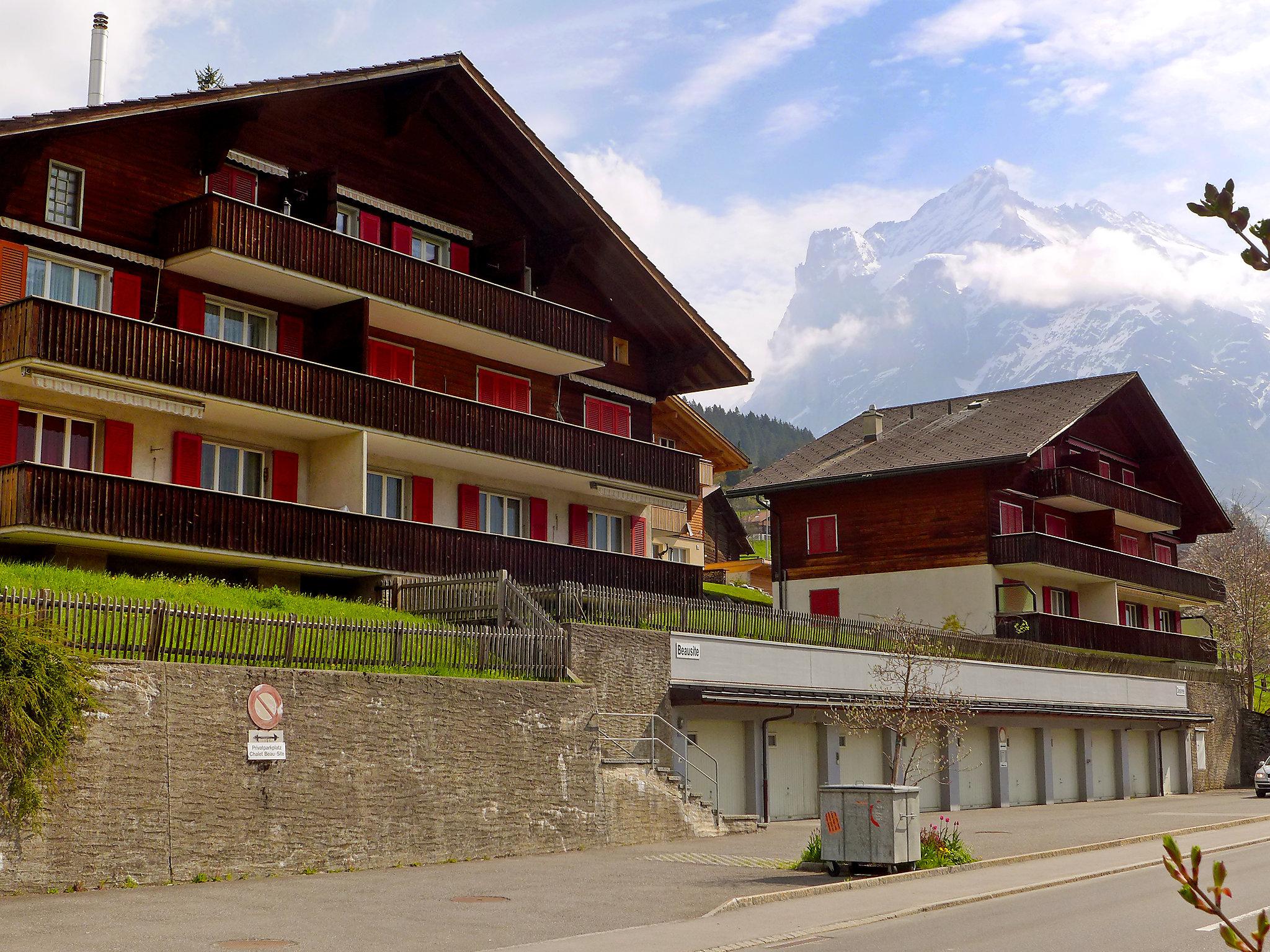 Foto 11 - Apartamento de 1 habitación en Grindelwald con vistas a la montaña