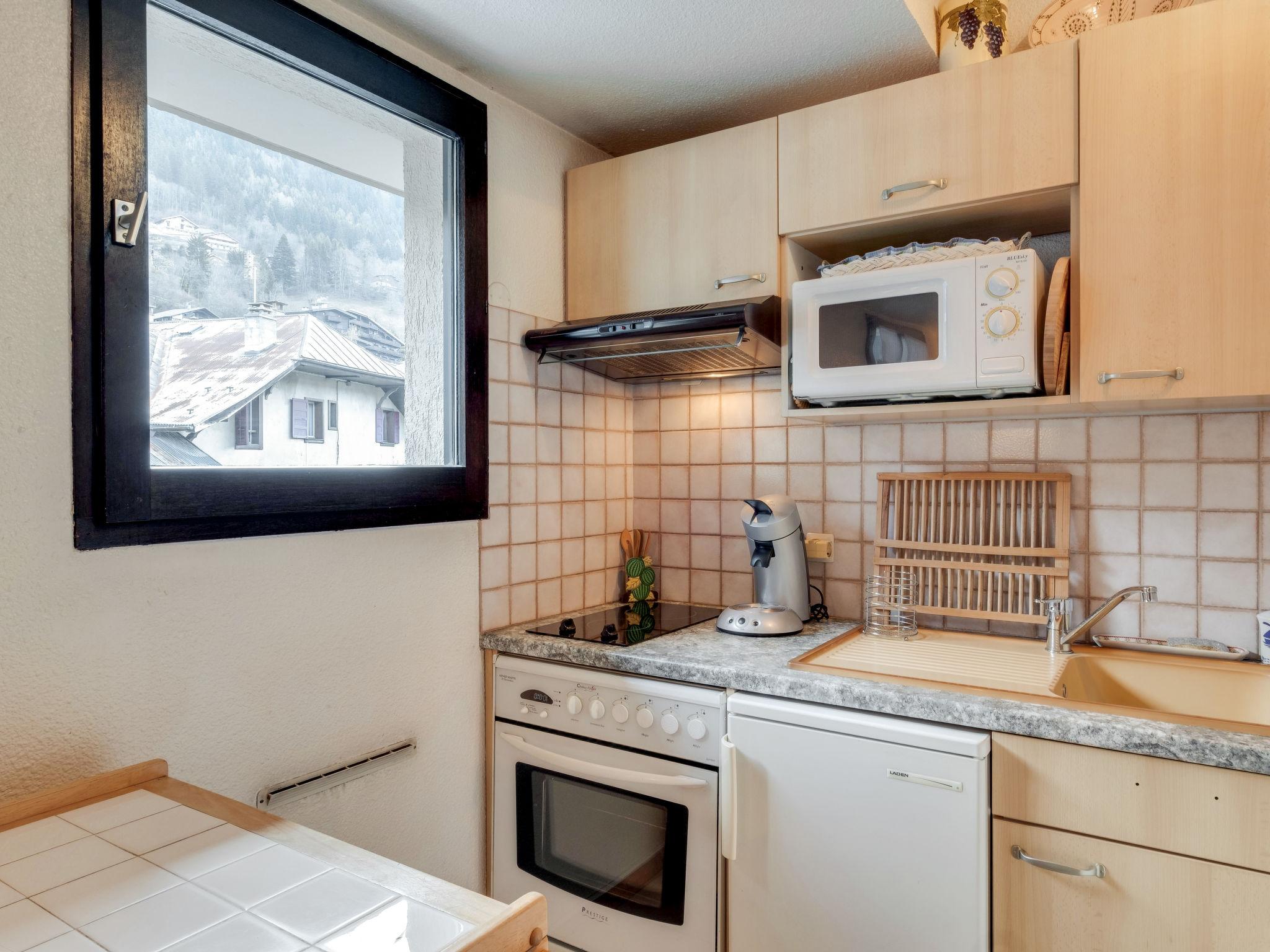 Foto 10 - Apartamento de 1 habitación en Saint-Gervais-les-Bains con vistas a la montaña