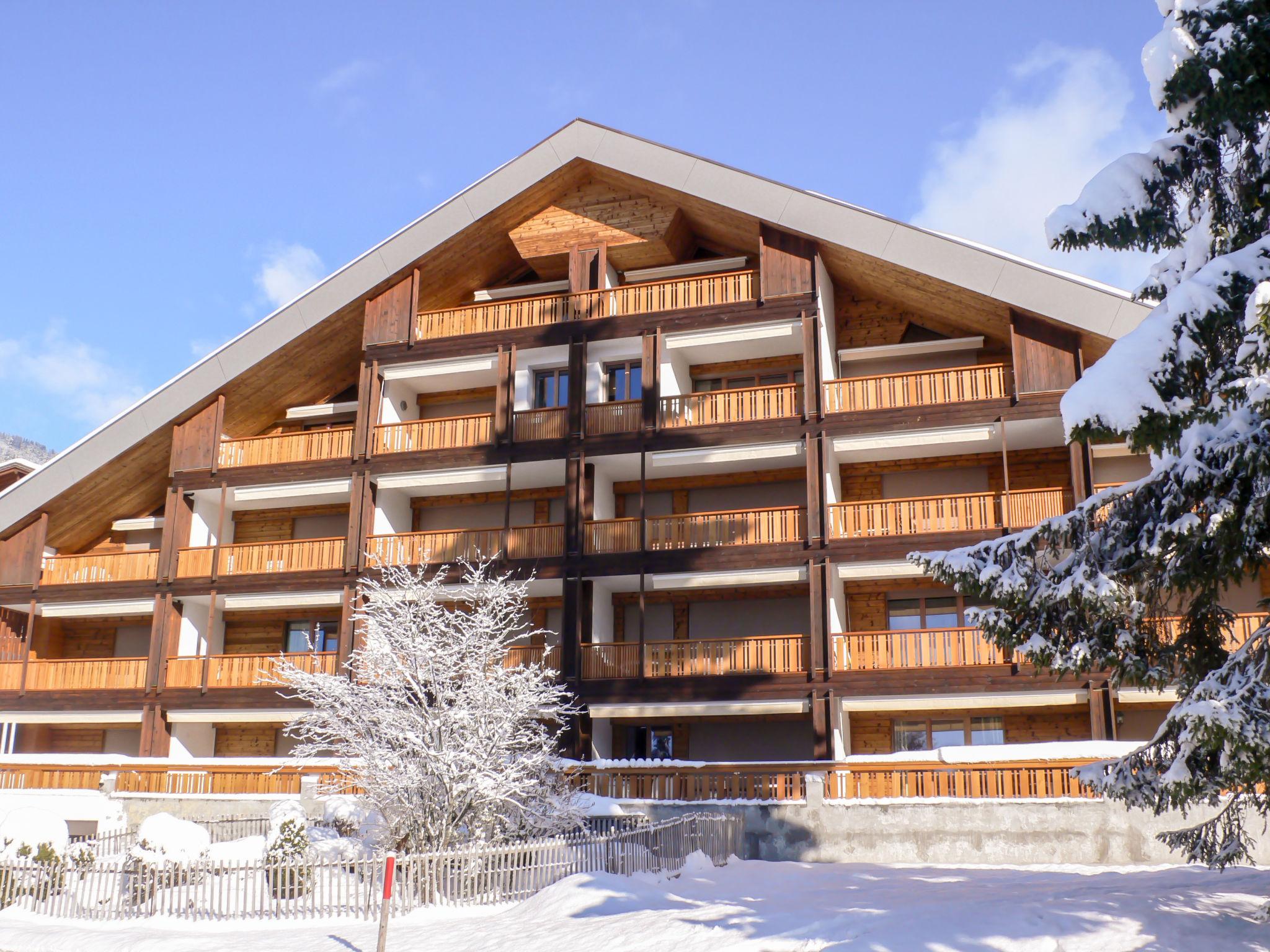 Photo 26 - Appartement de 2 chambres à Ollon avec vues sur la montagne