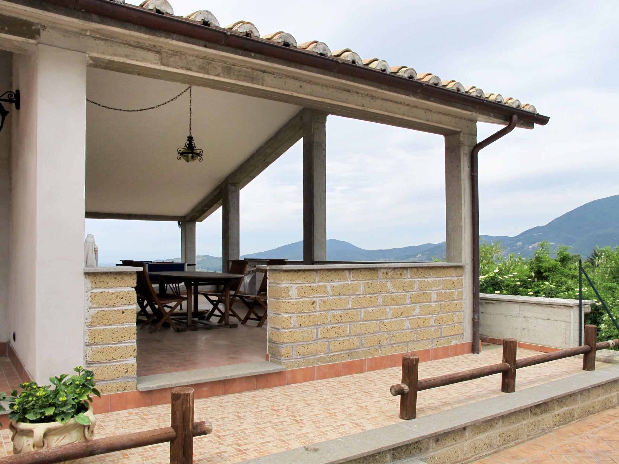 Foto 6 - Casa de 3 habitaciones en Casperia con piscina privada y terraza