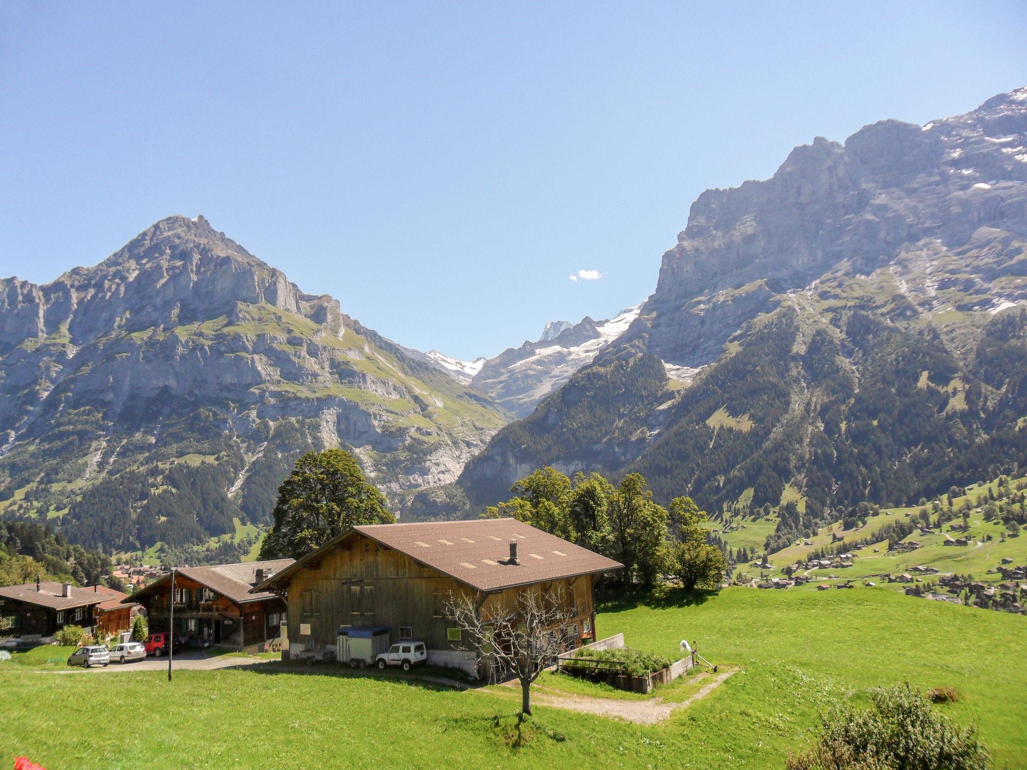 Foto 14 - Apartamento de 3 habitaciones en Grindelwald con jardín y vistas a la montaña