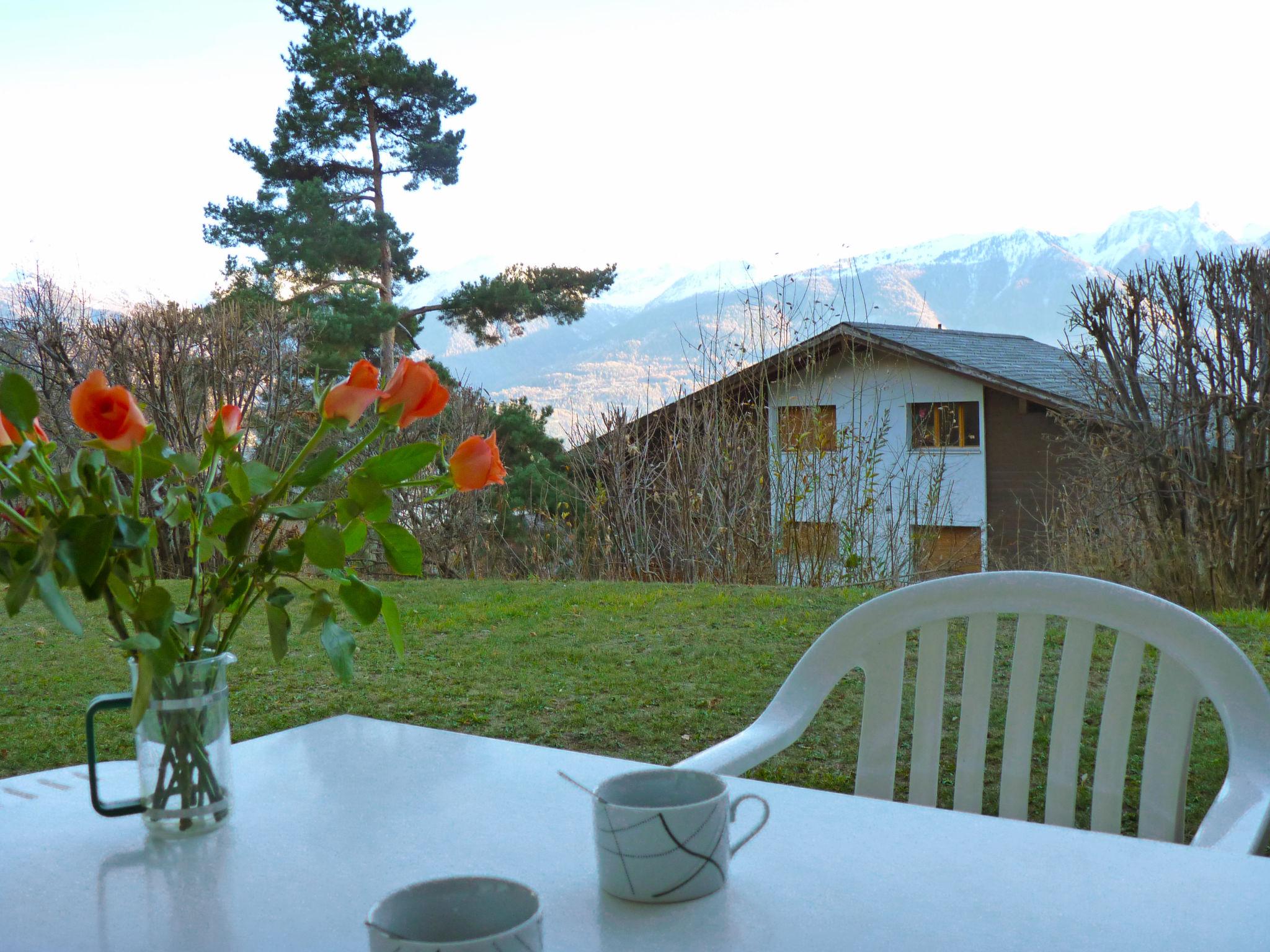 Foto 1 - Apartment mit 1 Schlafzimmer in Leytron mit terrasse und blick auf die berge