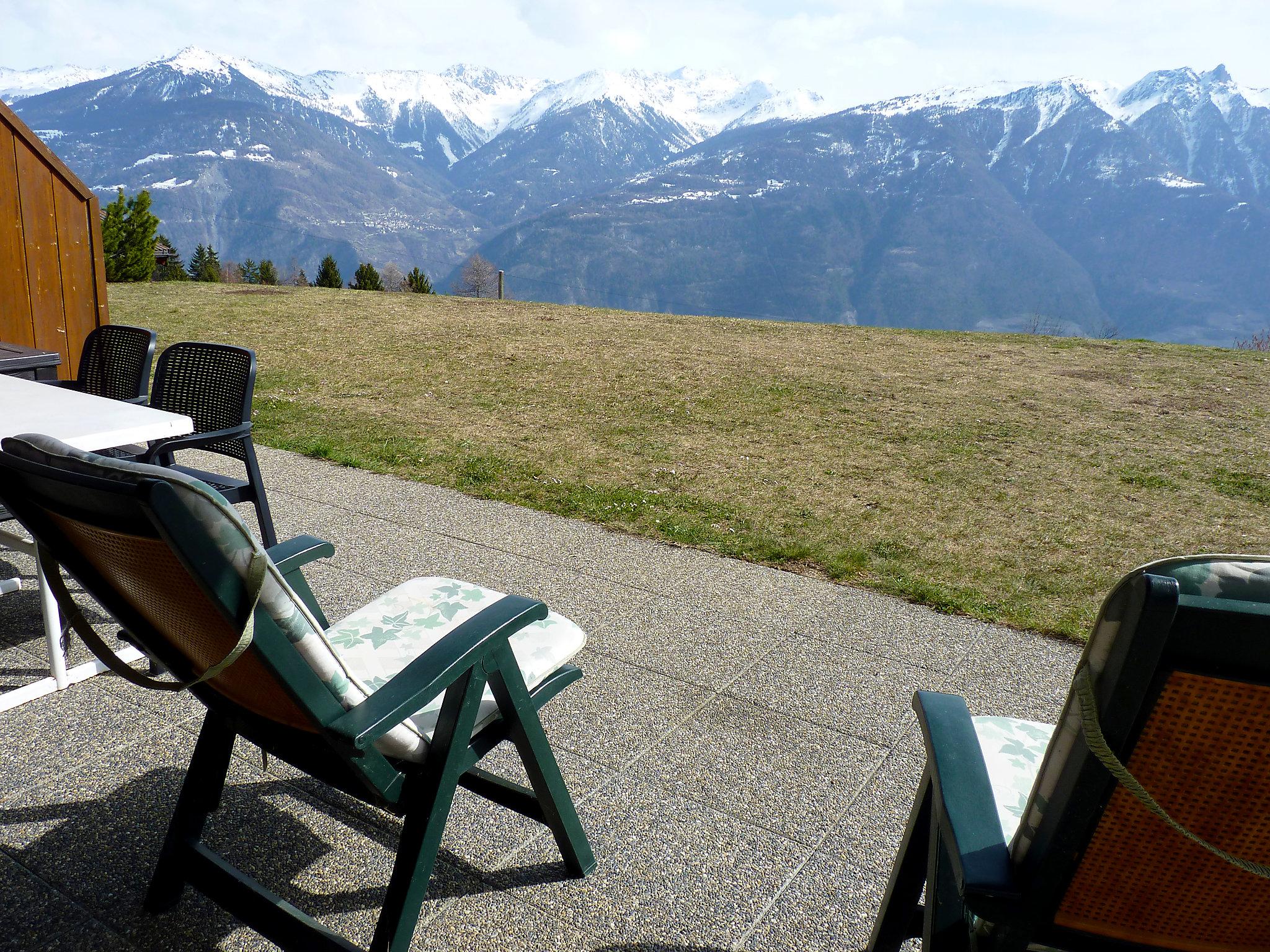 Foto 9 - Appartamento con 2 camere da letto a Leytron con terrazza e vista sulle montagne