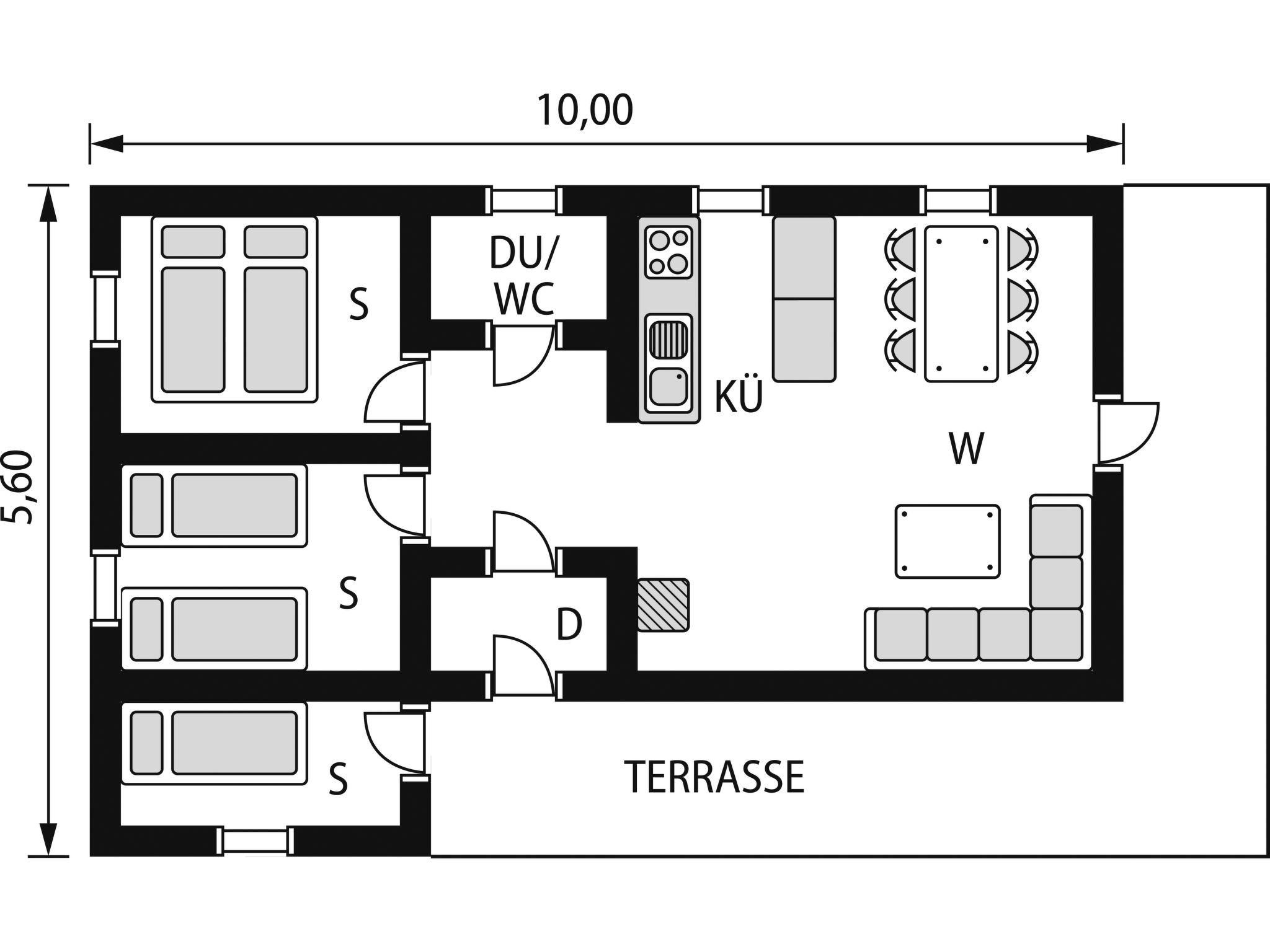 Foto 11 - Haus mit 3 Schlafzimmern in Olden mit terrasse