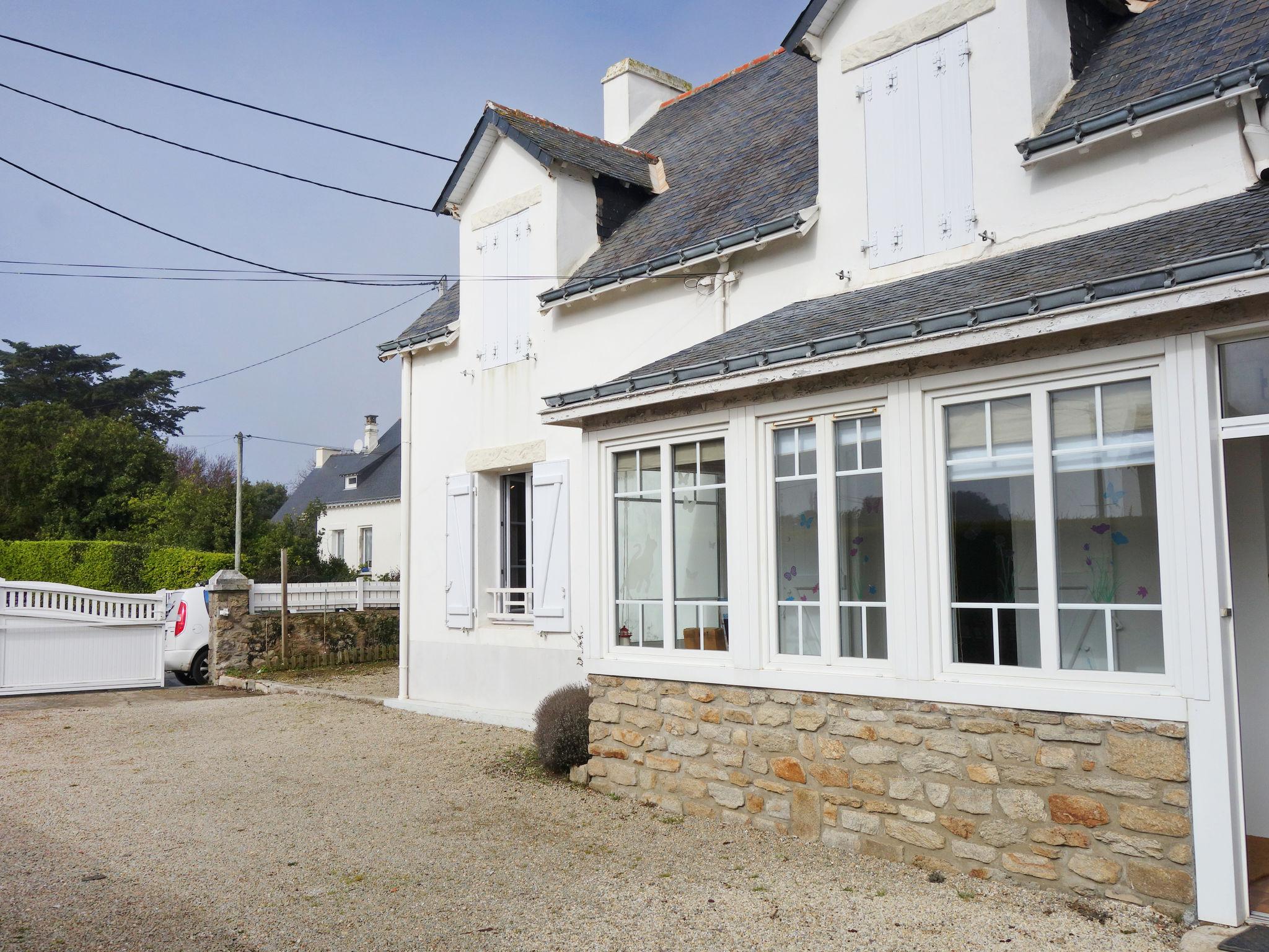 Foto 12 - Casa de 1 quarto em Saint-Pierre-Quiberon com jardim e vistas do mar